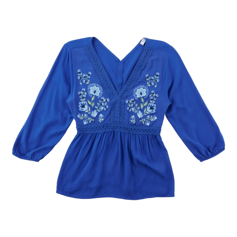 mySTYLE Women's Embroidered Boho Top sold by Giant Tiger