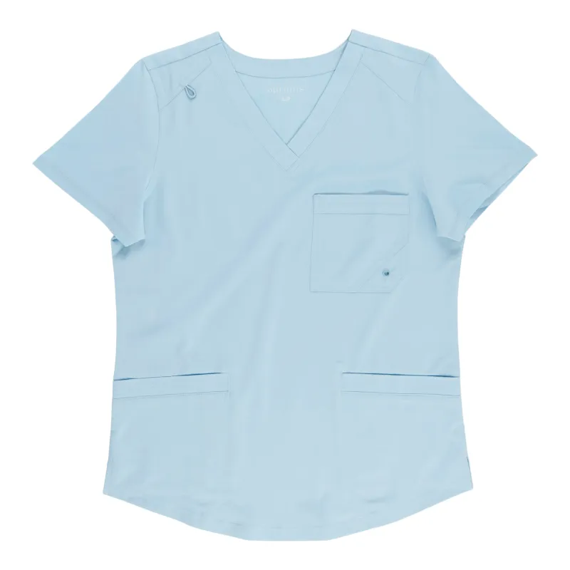 Options Women's Solid V-Neck Scrub Top sold by Giant Tiger