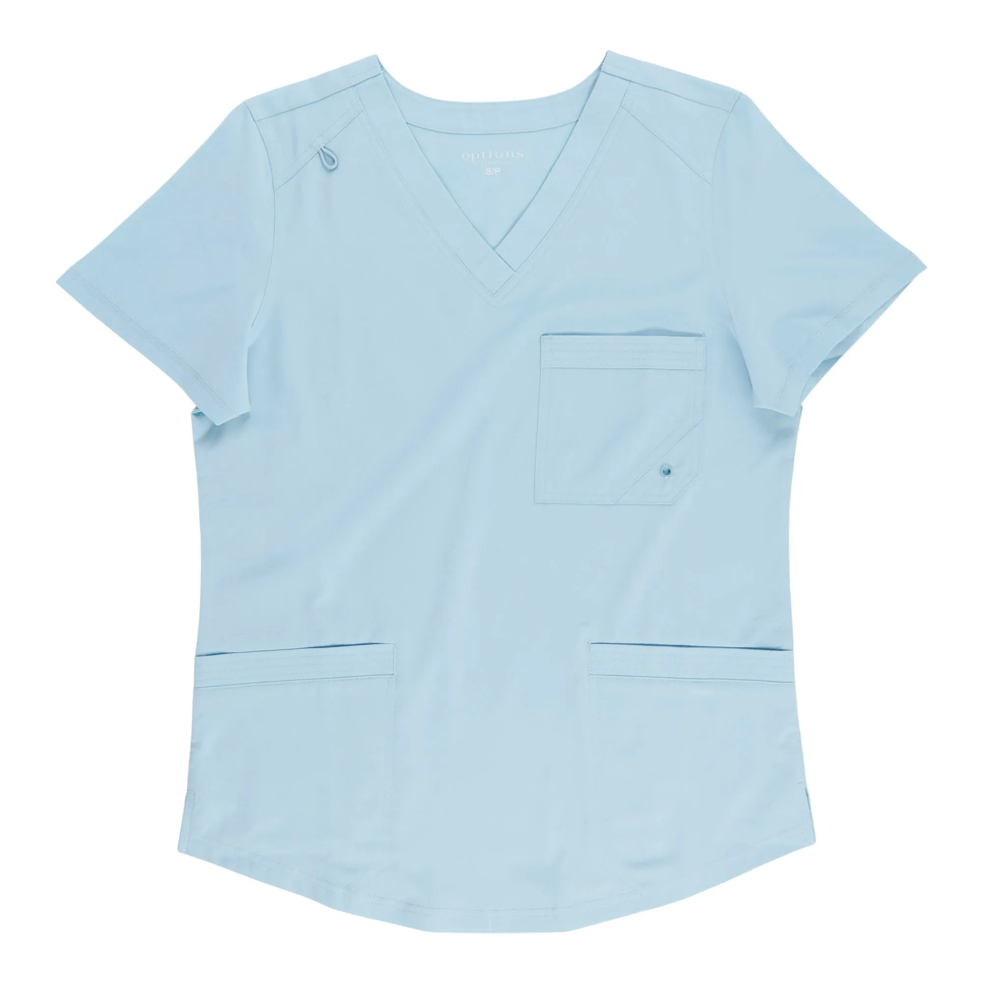 Options Women's Solid V-Neck Scrub Top sold by Giant Tiger