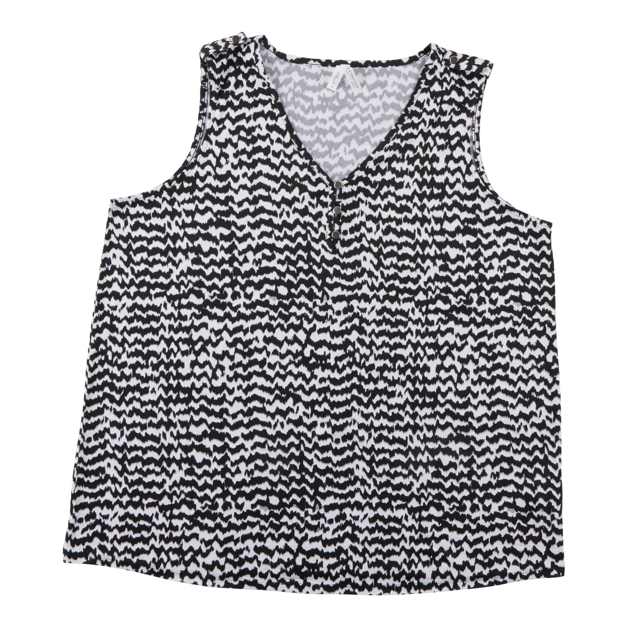 Women's Plus Top with Silver Buttons sold by Giant Tiger product image thumbnail 4