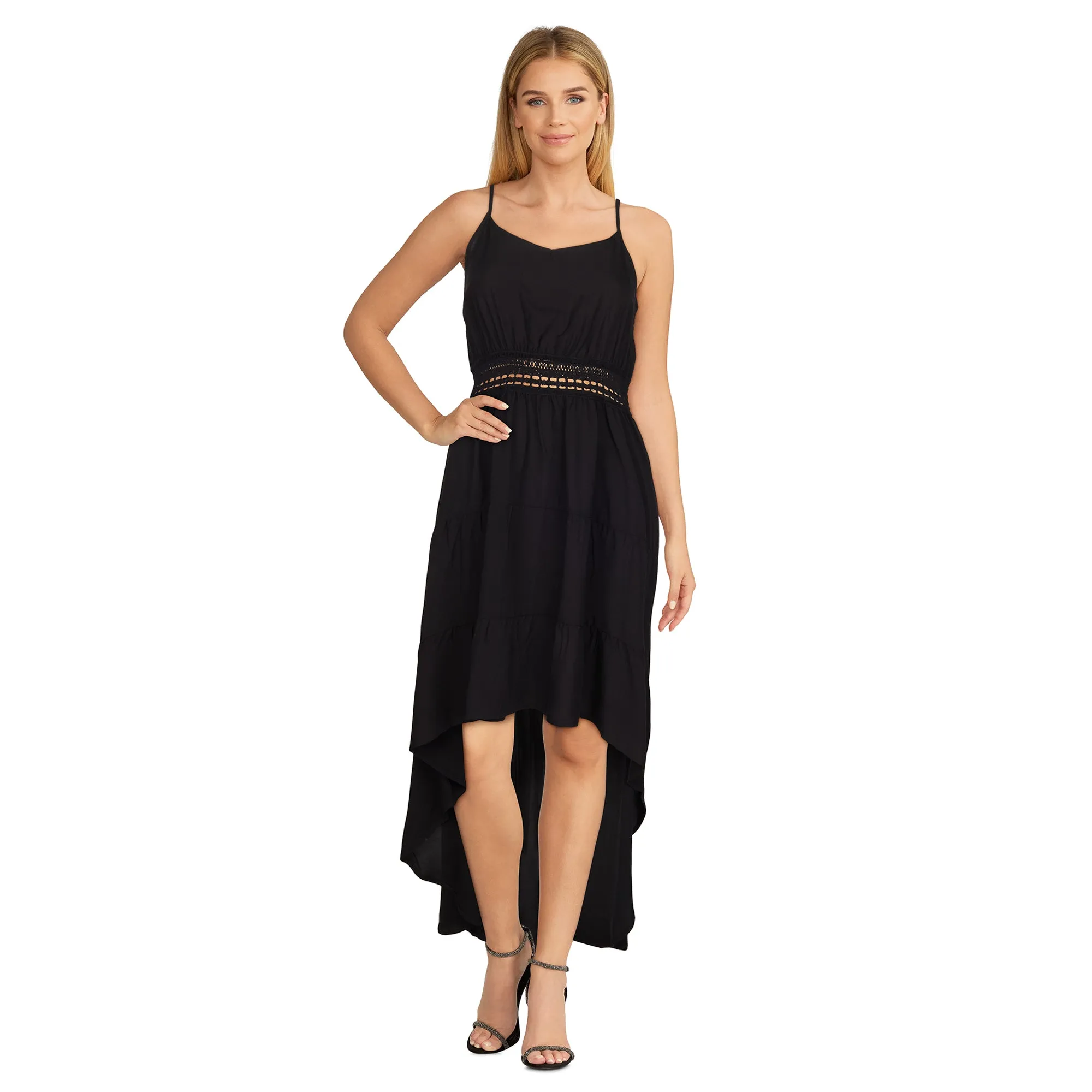 lily morgan Women's Crochet High Low Dress sold by Giant Tiger
