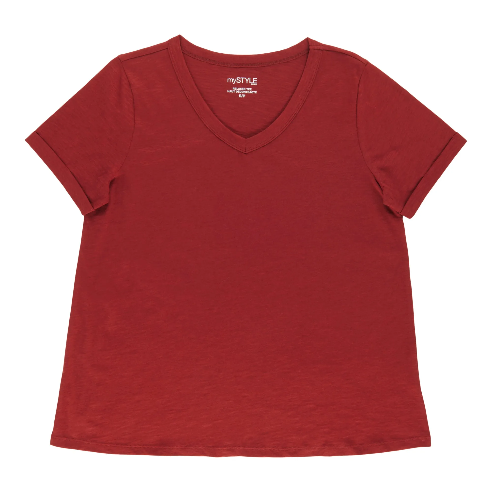 mySTYLE Women's V-Neck T-Shirt sold by Giant Tiger product image thumbnail 4