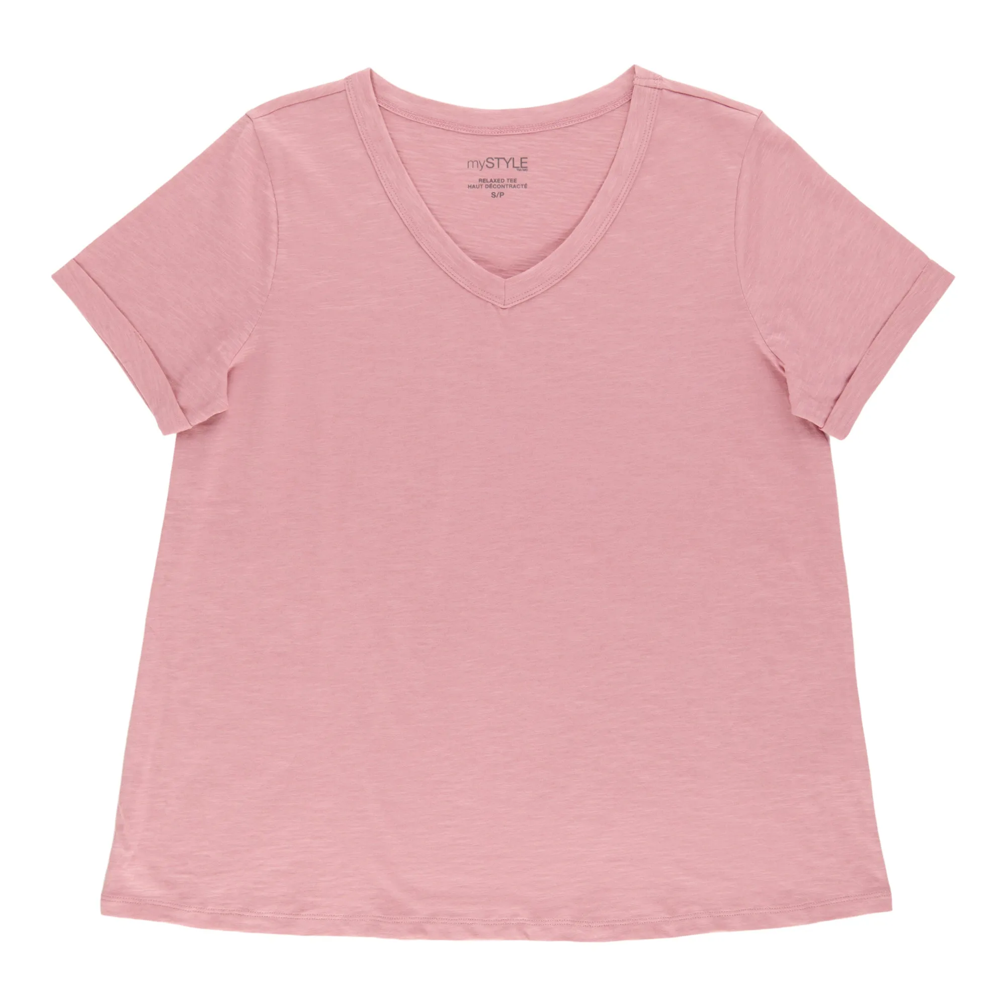 mySTYLE Women's V-Neck T-Shirt sold by Giant Tiger product image thumbnail 3