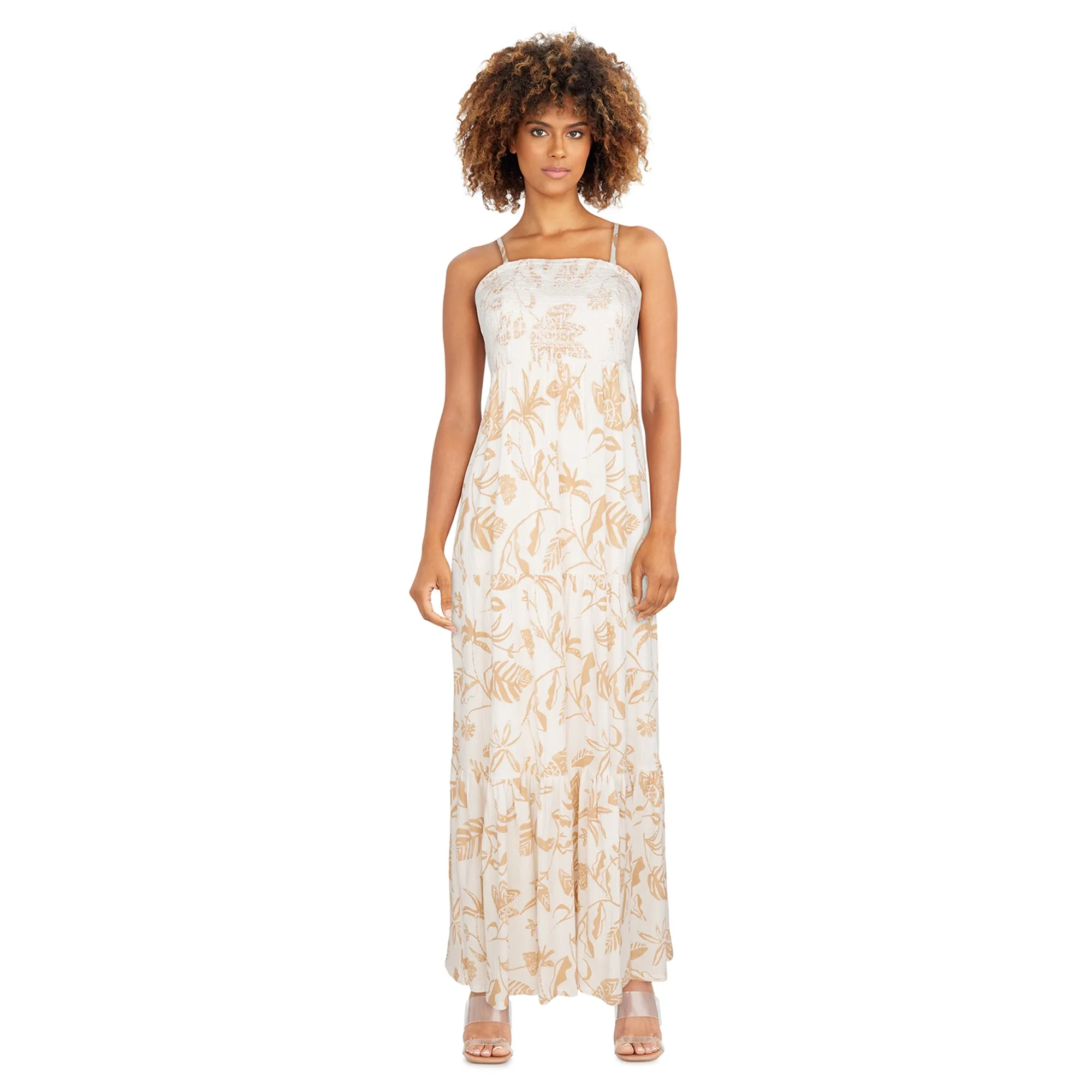 mySTYLE Women's Crochet Strapless Maxi Dress sold by Giant Tiger product image thumbnail 2