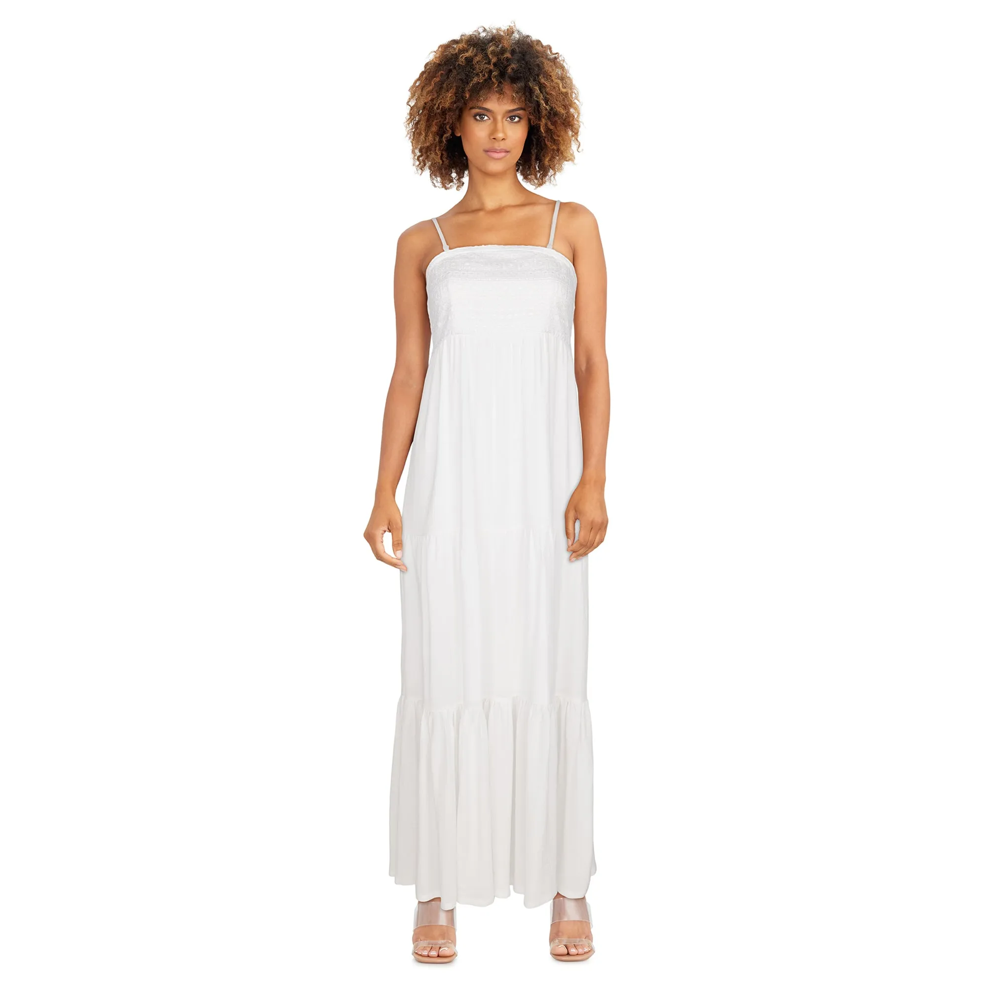 mySTYLE Women's Crochet Strapless Maxi Dress sold by Giant Tiger