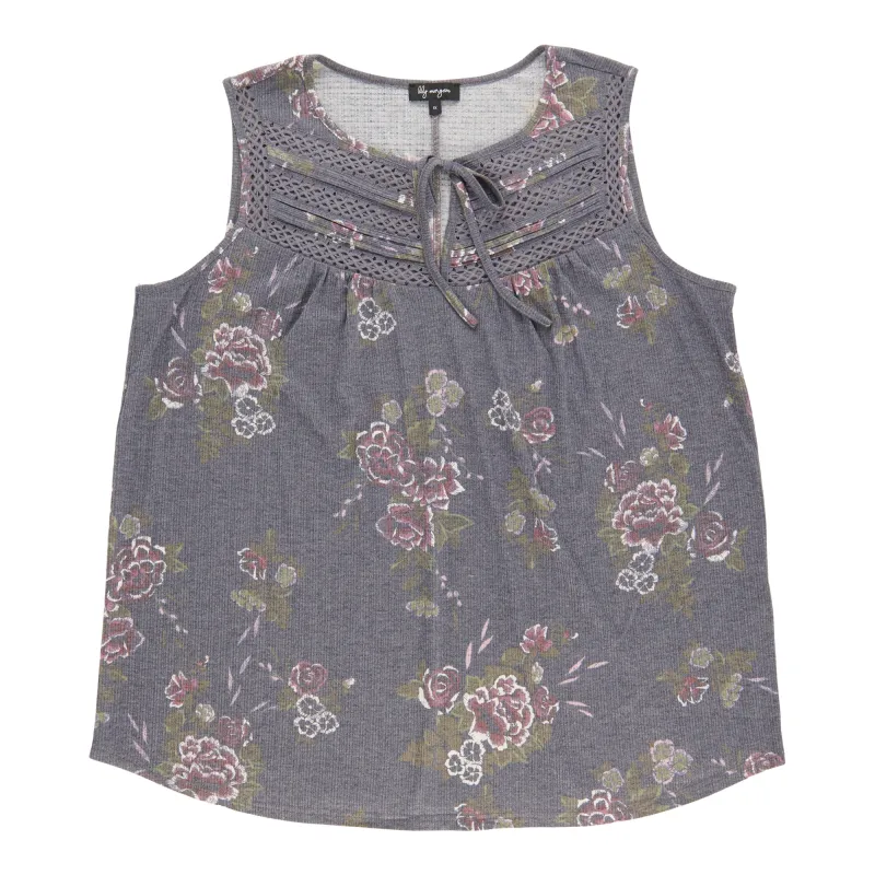 lily morgan Women's Plus Lace Detail Camisole sold by Giant Tiger
