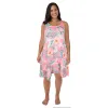 Carisma Women's Plus High-Low Sleepshirt sold by Giant Tiger