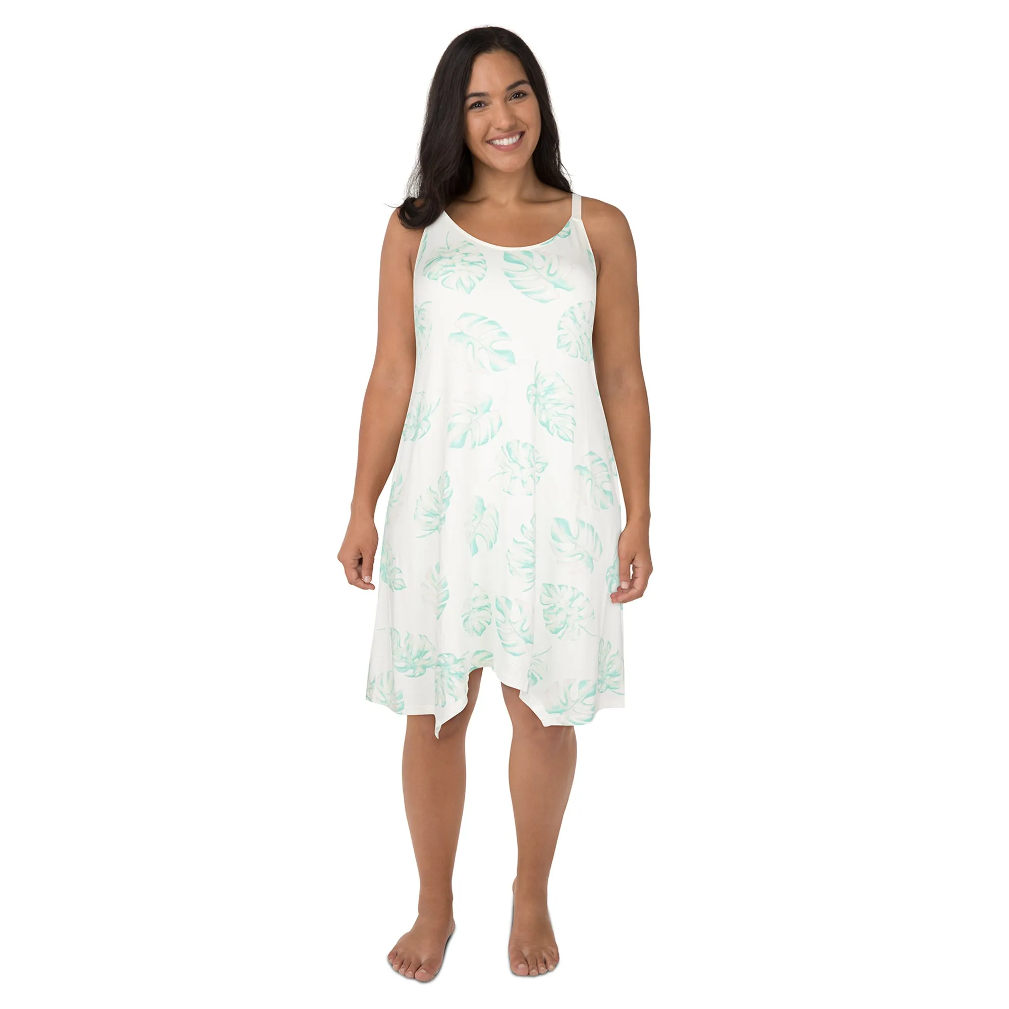 Carisma Women's Plus High-Low Sleepshirt sold by Giant Tiger product image thumbnail 2