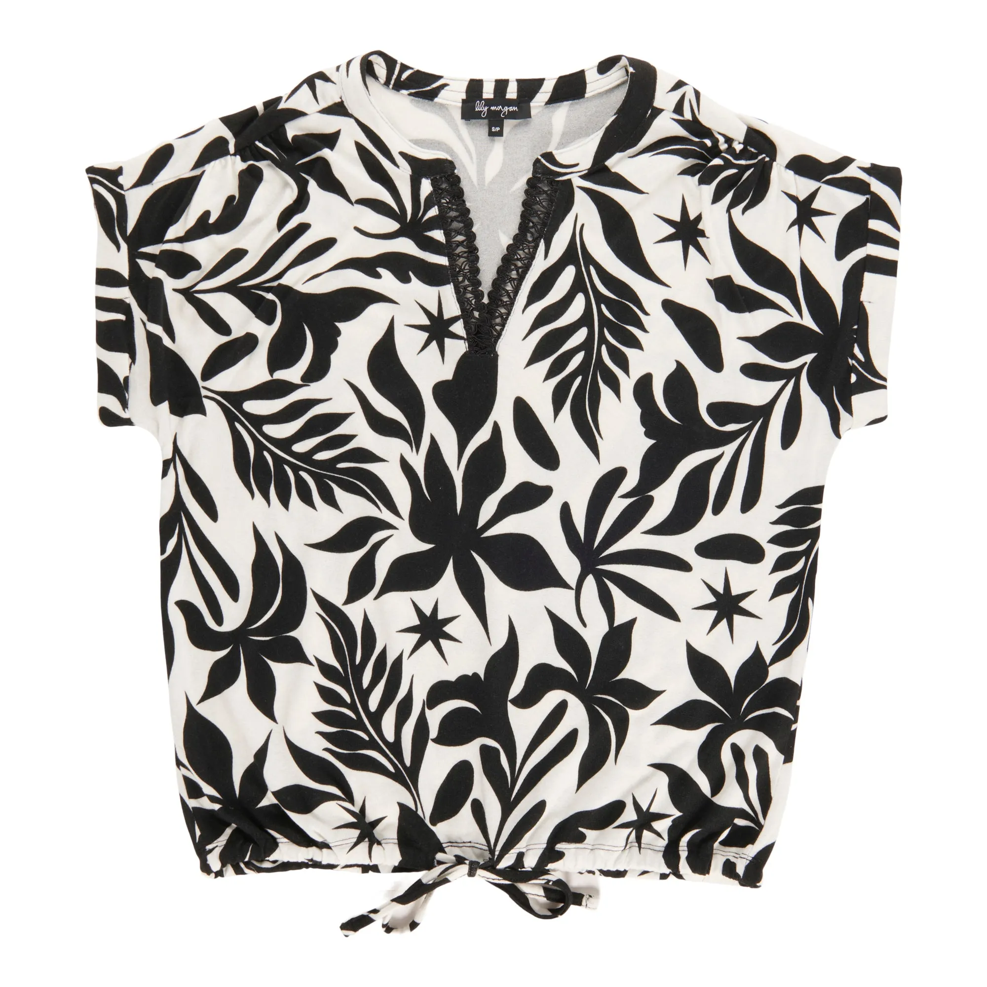 lily morgan Women's Tie Front Shirt sold by Giant Tiger product image thumbnail 5