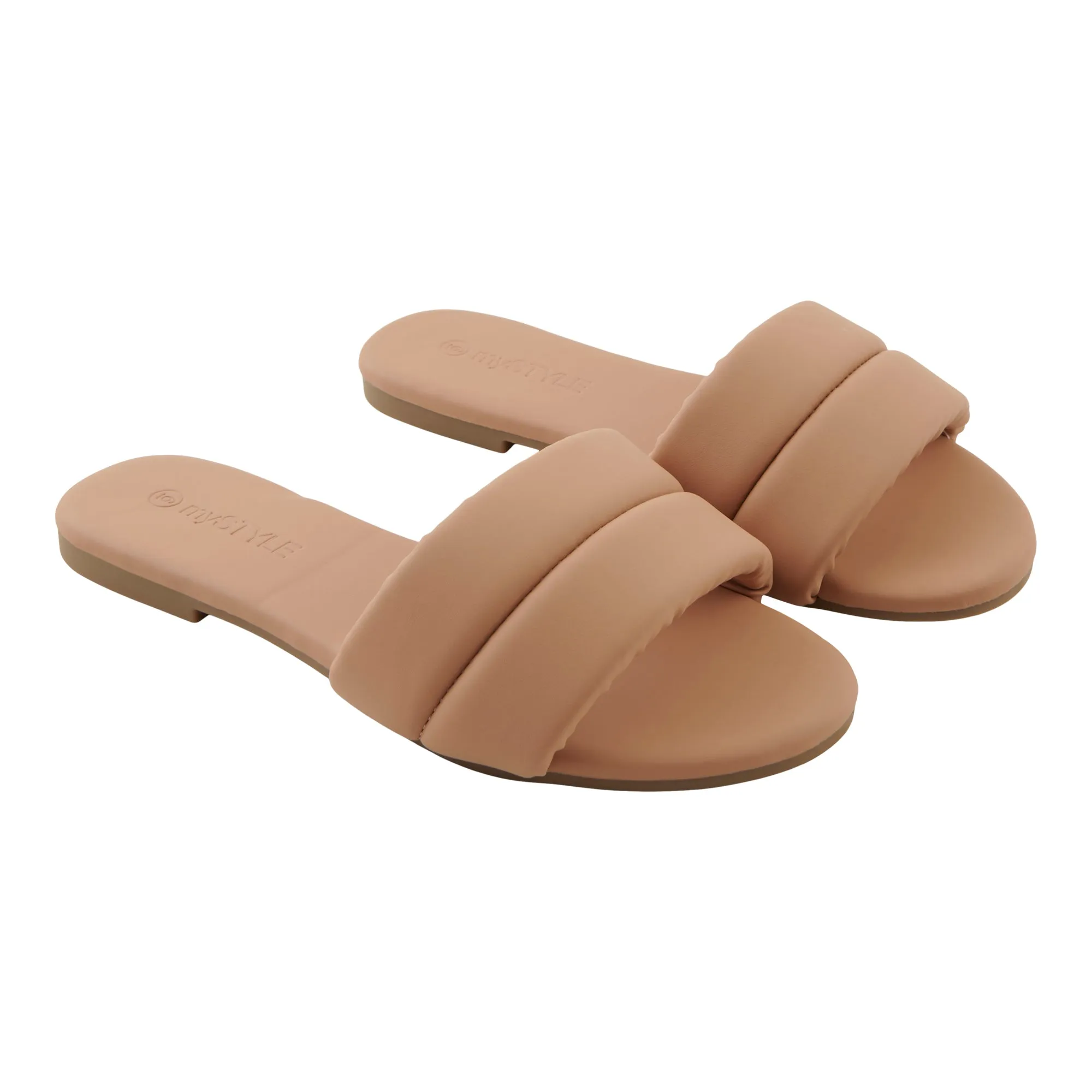 mySTYLE Women's Padded Slides sold by Giant Tiger