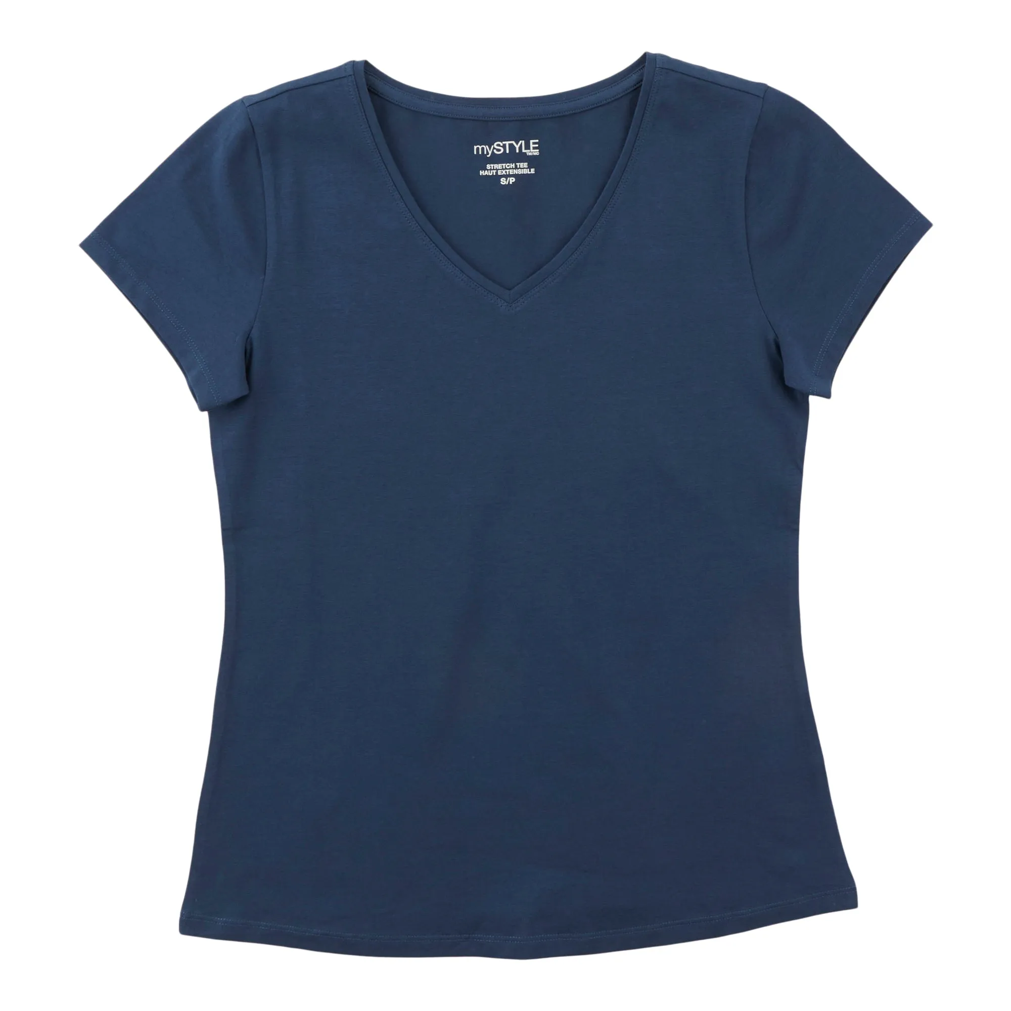 mySTYLE Women's V-Neck Tee sold by Giant Tiger product image thumbnail 2