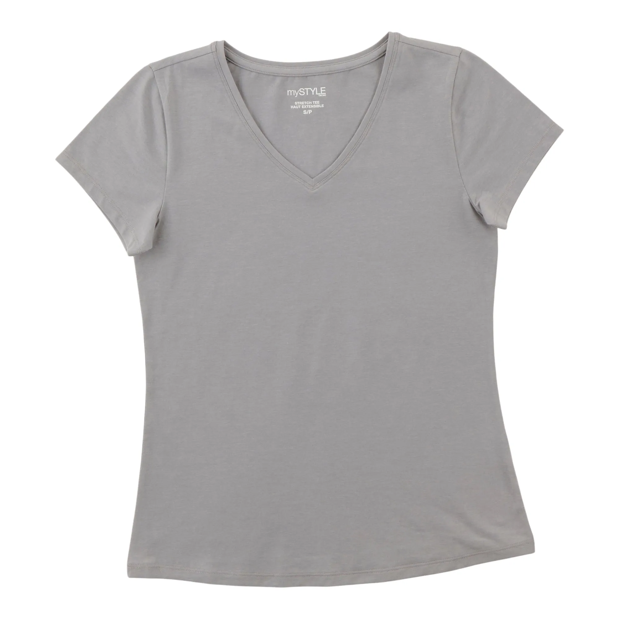 mySTYLE Women's V-Neck Tee sold by Giant Tiger product image thumbnail 3
