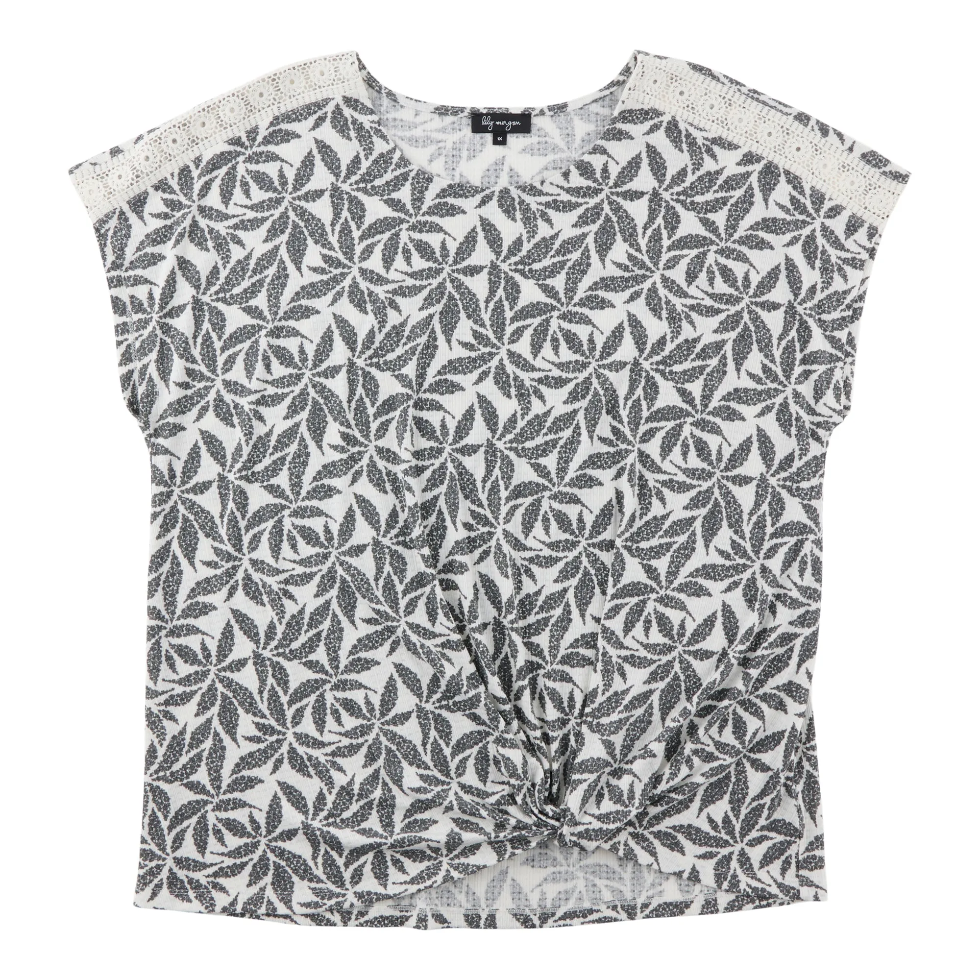 lily morgan Women's Plus Short Sleeve Top sold by Giant Tiger