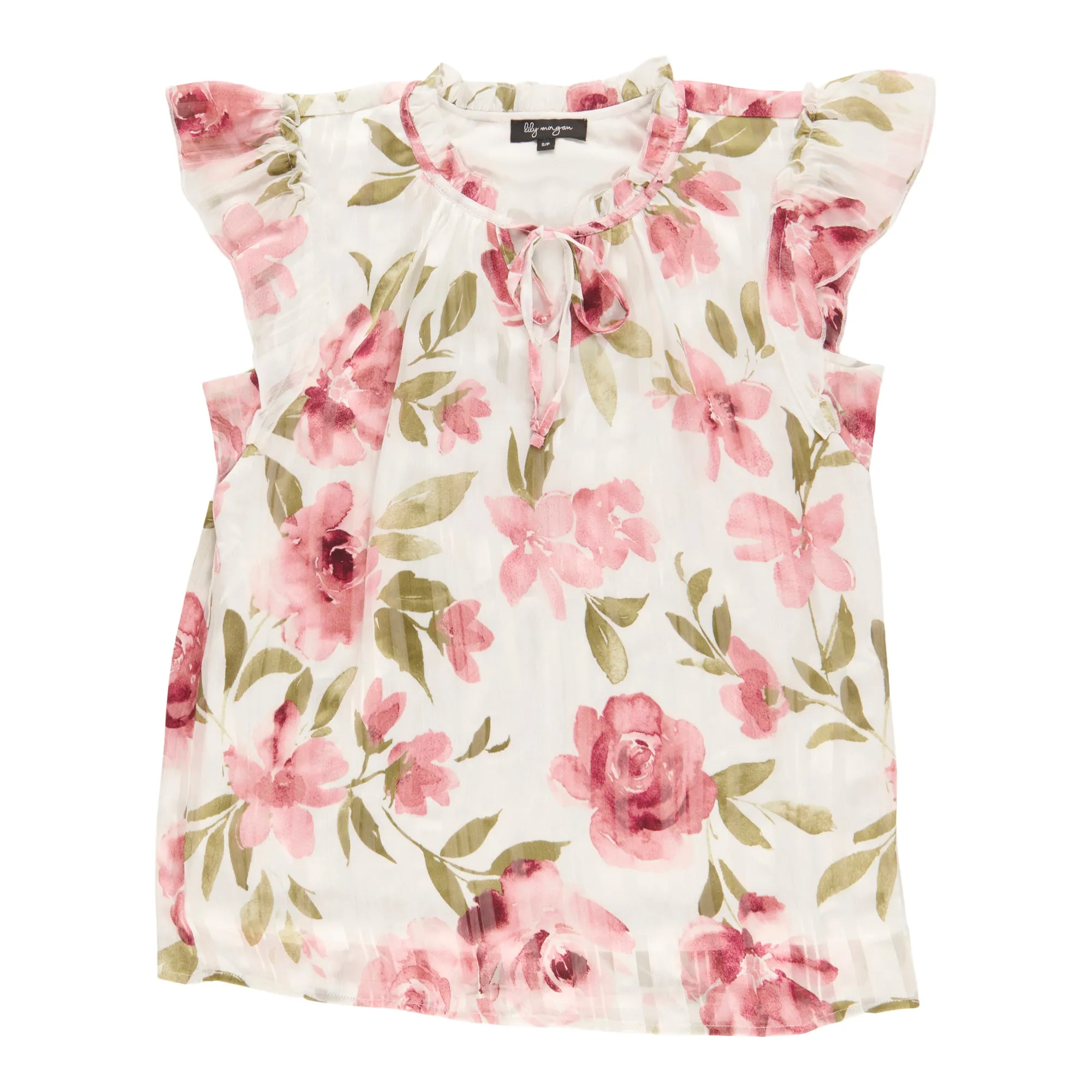 lily morgan Women's Satin Cap Sleeve Blouse sold by Giant Tiger product image thumbnail 2