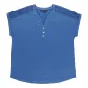 lily morgan Women's Plus Top with Crochet Details sold by Giant Tiger