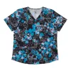 Options Women's Printed Short Sleeve Scrub Top sold by Giant Tiger