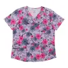 Options Women's Printed Short Sleeve Scrub Top sold by Giant Tiger