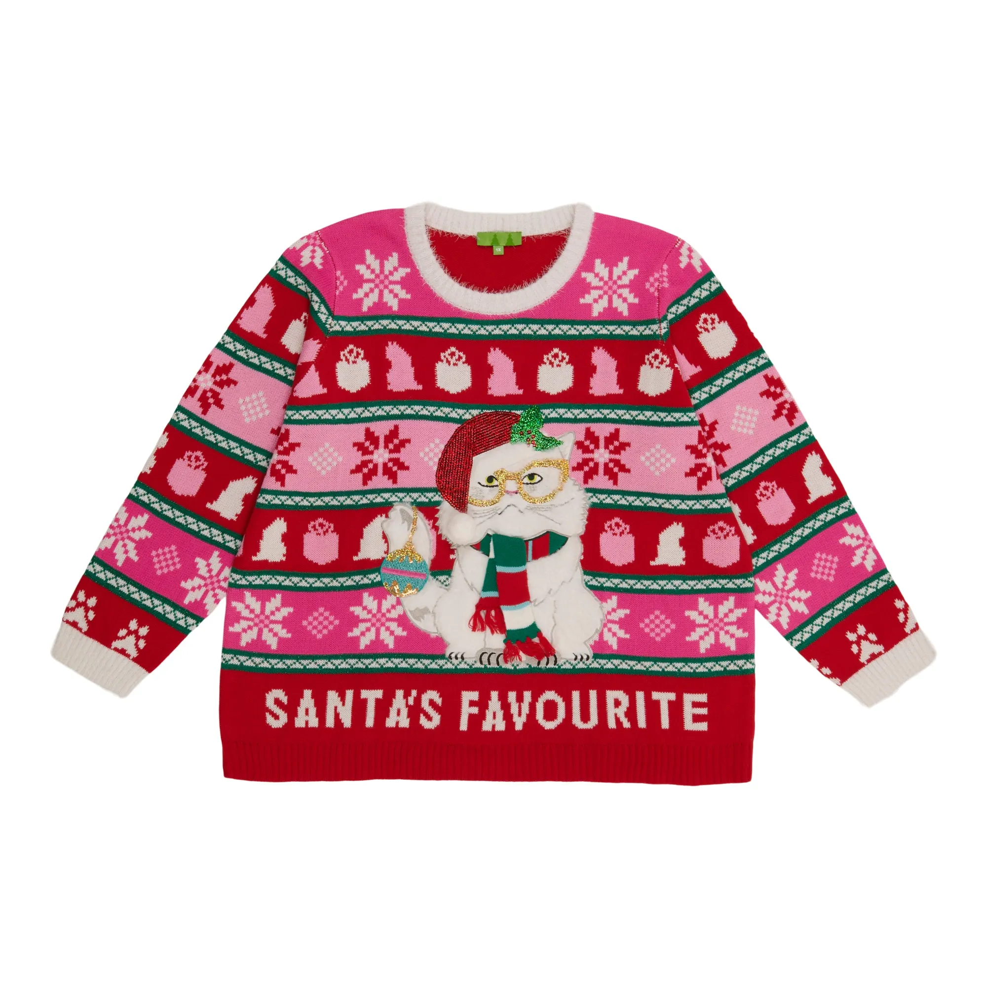 Comfy Cozy Women's Plus Christmas Pullover Sweater sold by Giant Tiger