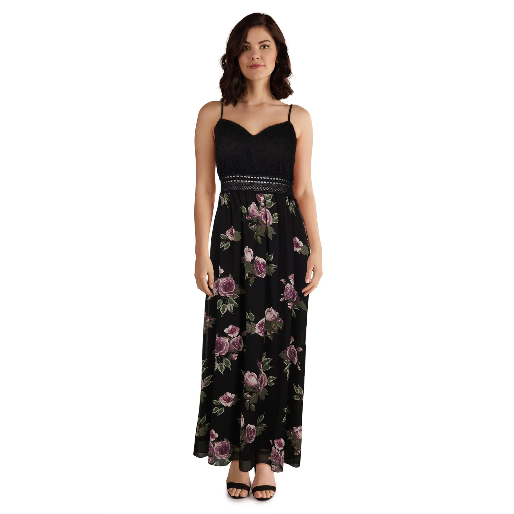 lily morgan Women's Chiffon Lace Dress sold by Giant Tiger product image thumbnail 2