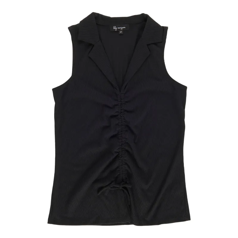 lily morgan Women's Front Ruching Top sold by Giant Tiger