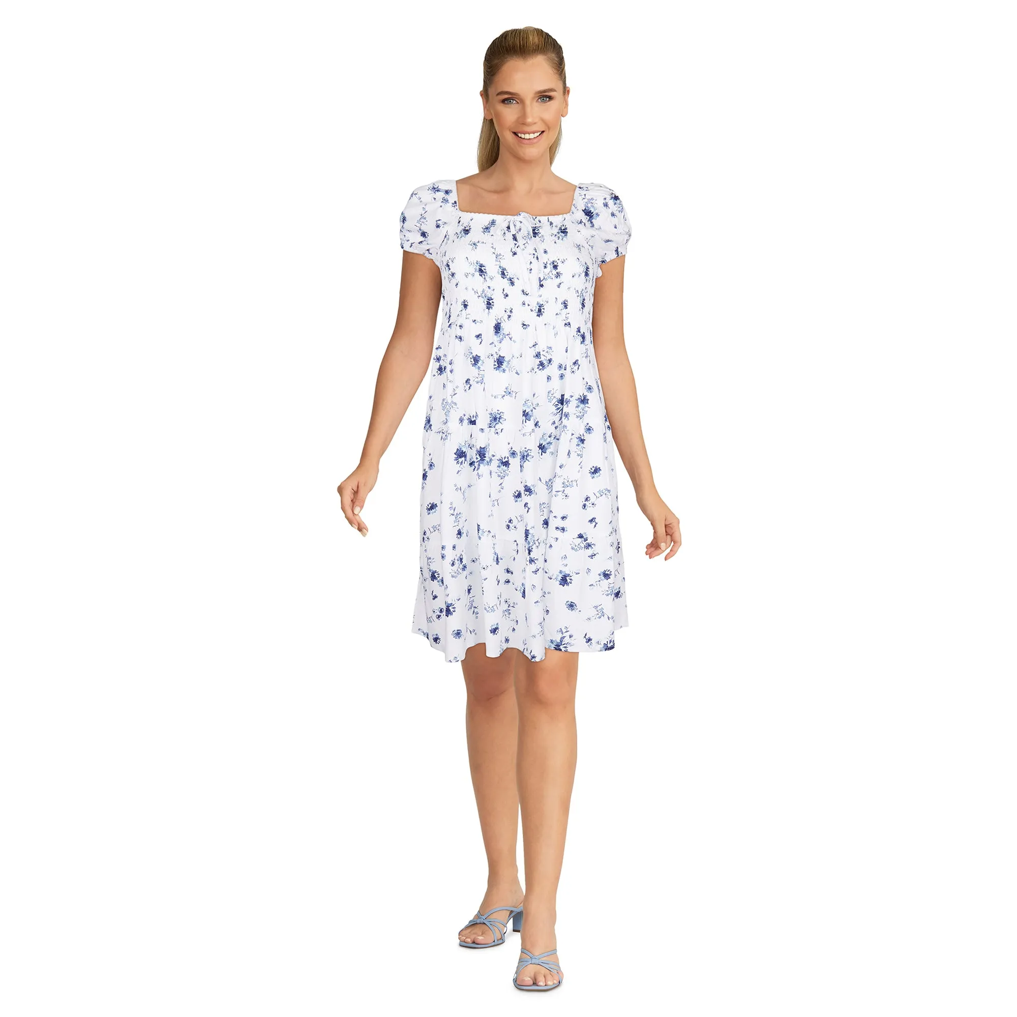 mySTYLE Women's Smocked Mini Dress sold by Giant Tiger product image thumbnail 3