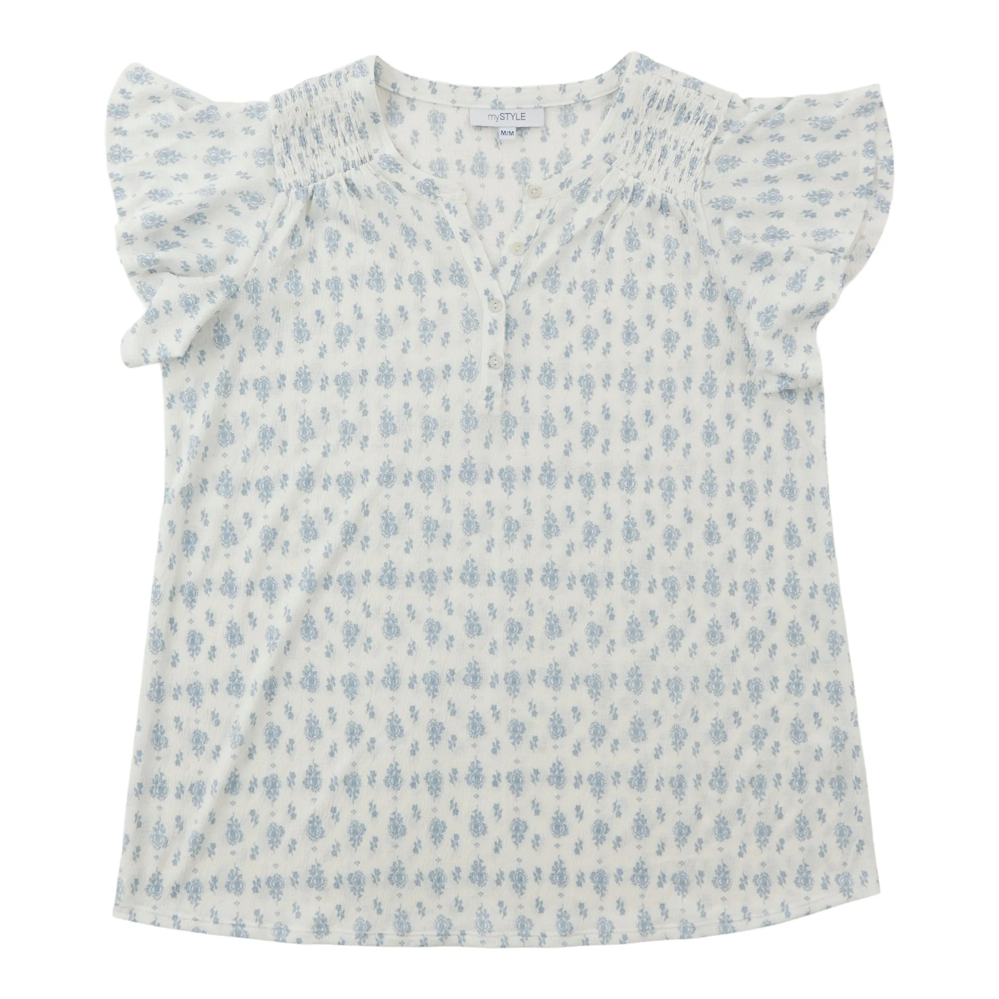 mySTYLE Women's Flutter Sleeve Top sold by Giant Tiger product image thumbnail 4