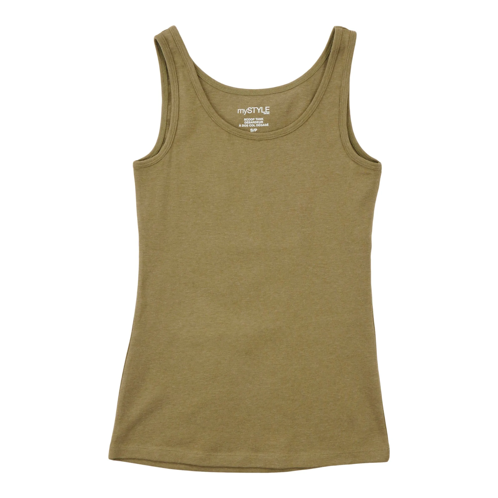 mySTYLE Women's Scooped Tank Top sold by Giant Tiger