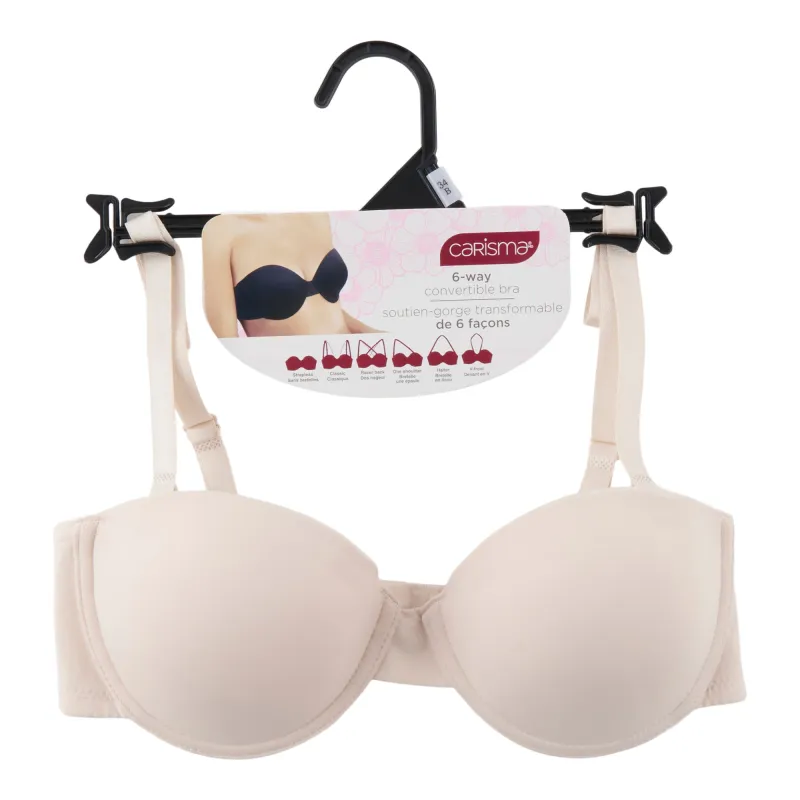 Carisma Women's 6-Way Strapless Bra sold by Giant Tiger