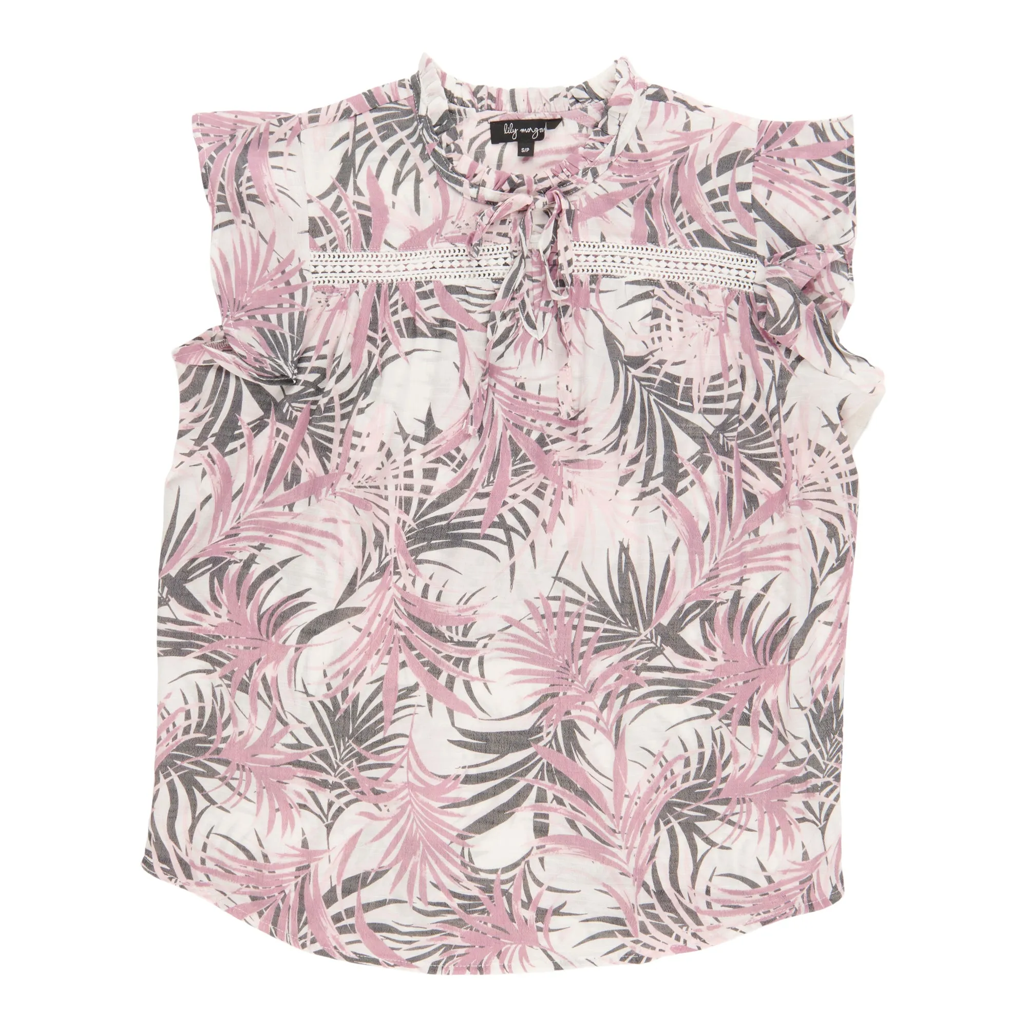 lily morgan Women's Flutter Sleeve Blouse sold by Giant Tiger product image thumbnail 2