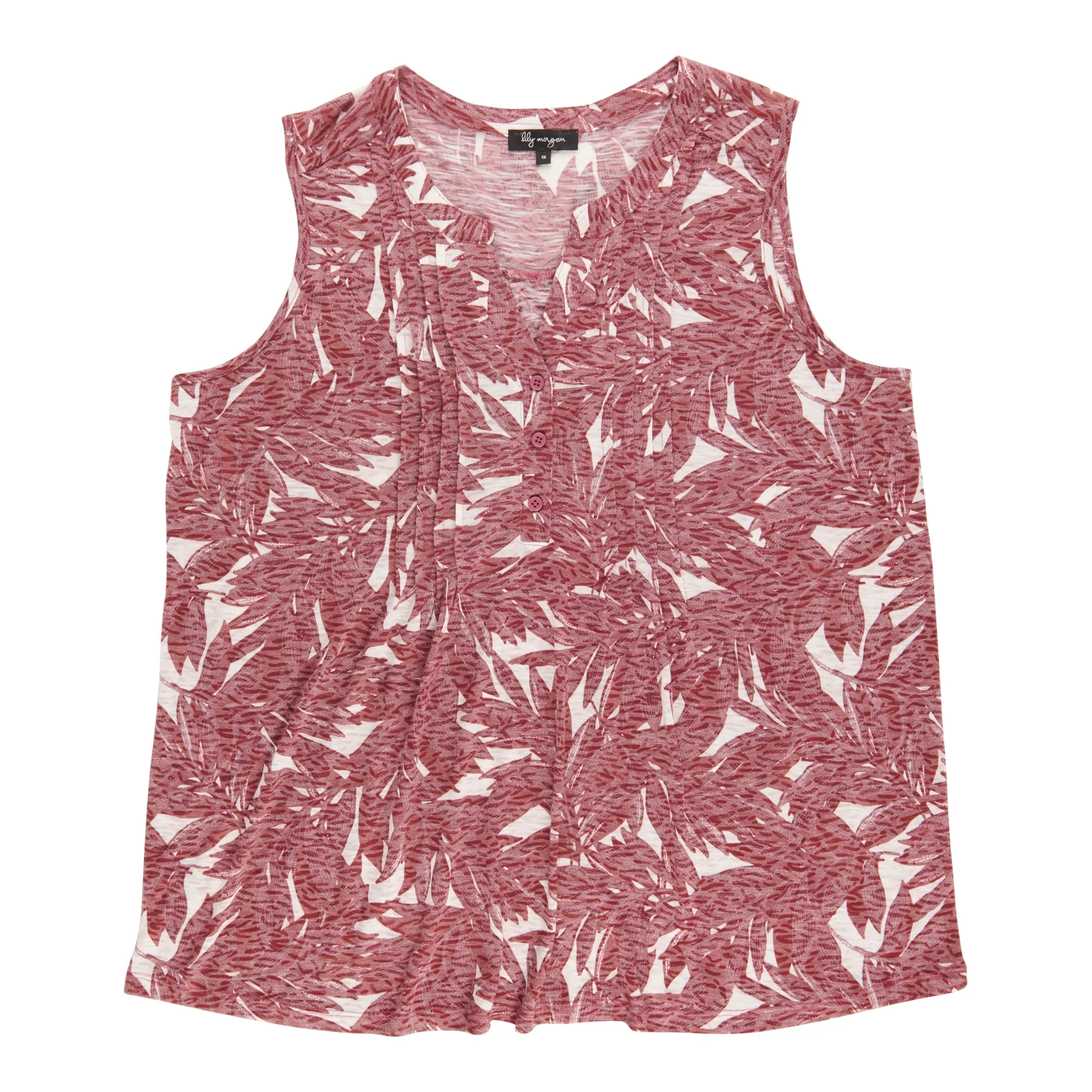 lily morgan Women's Plus Front Button Camisole sold by Giant Tiger product image thumbnail 2