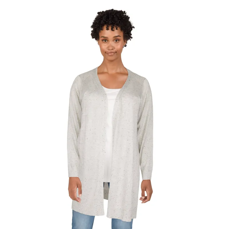 lily morgan Women's Plus Open Front Cardigan sold by Giant Tiger