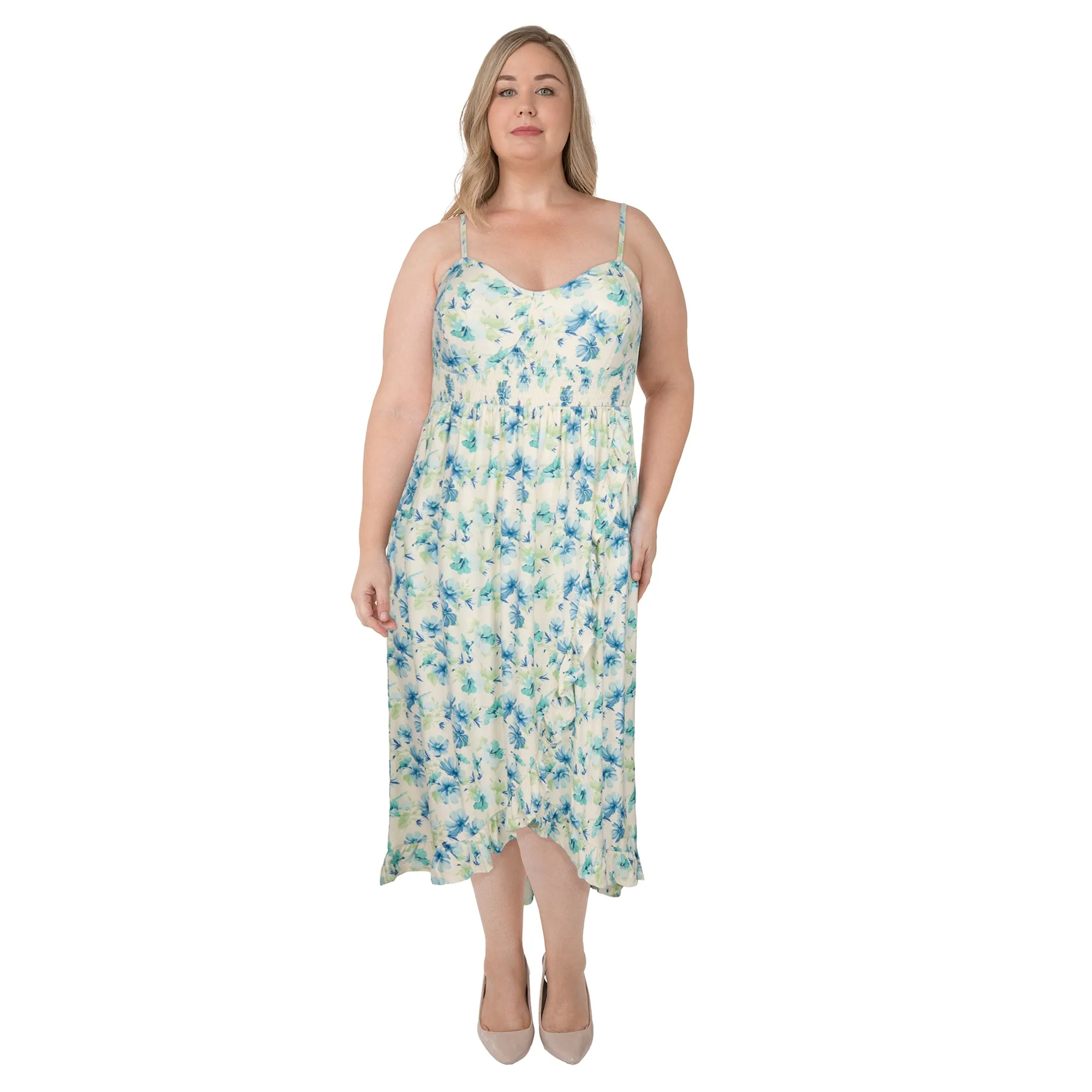 lily morgan Women's Plus High-Low Dress sold by Giant Tiger