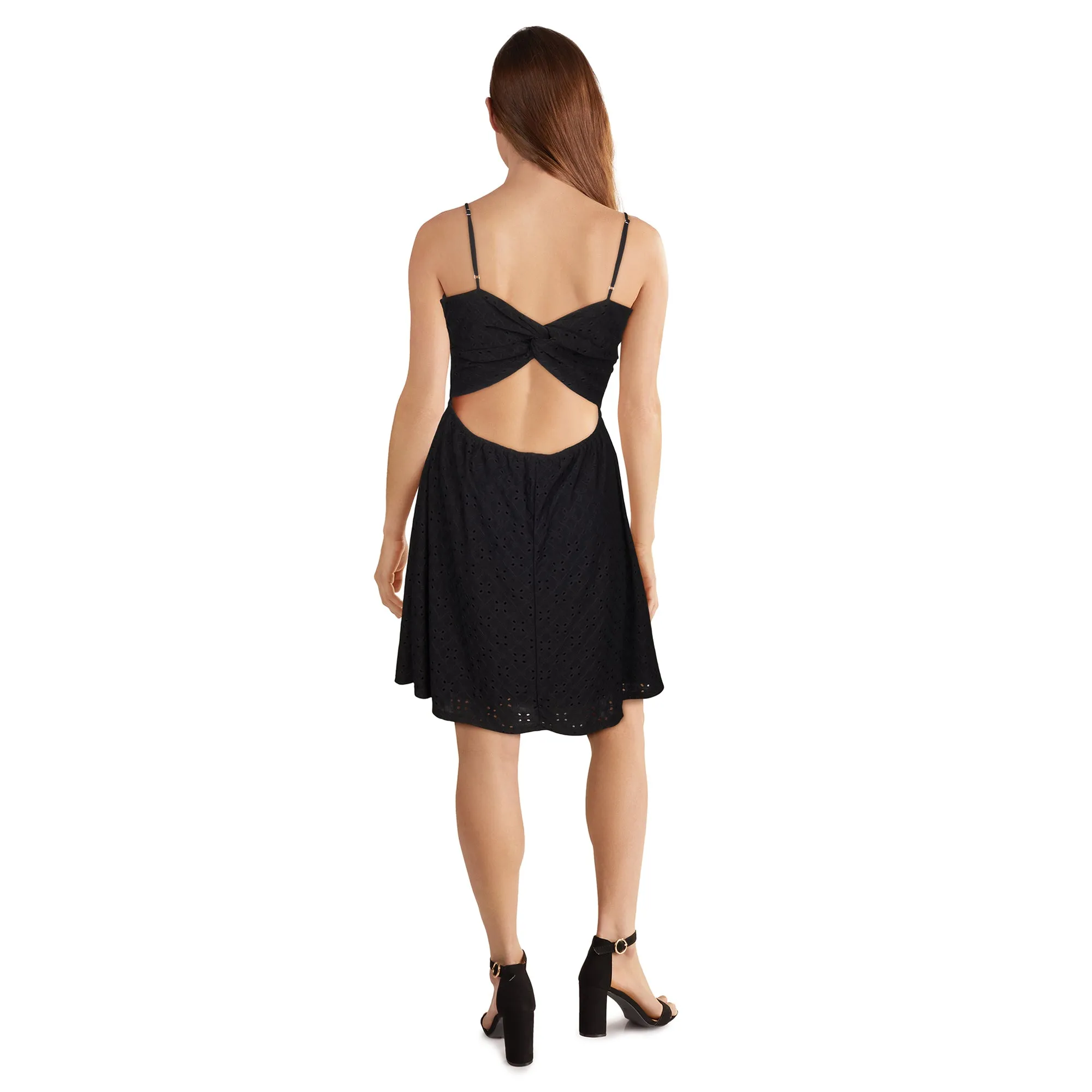 lily morgan Women's Eyelet Skater Dress sold by Giant Tiger product image thumbnail 2