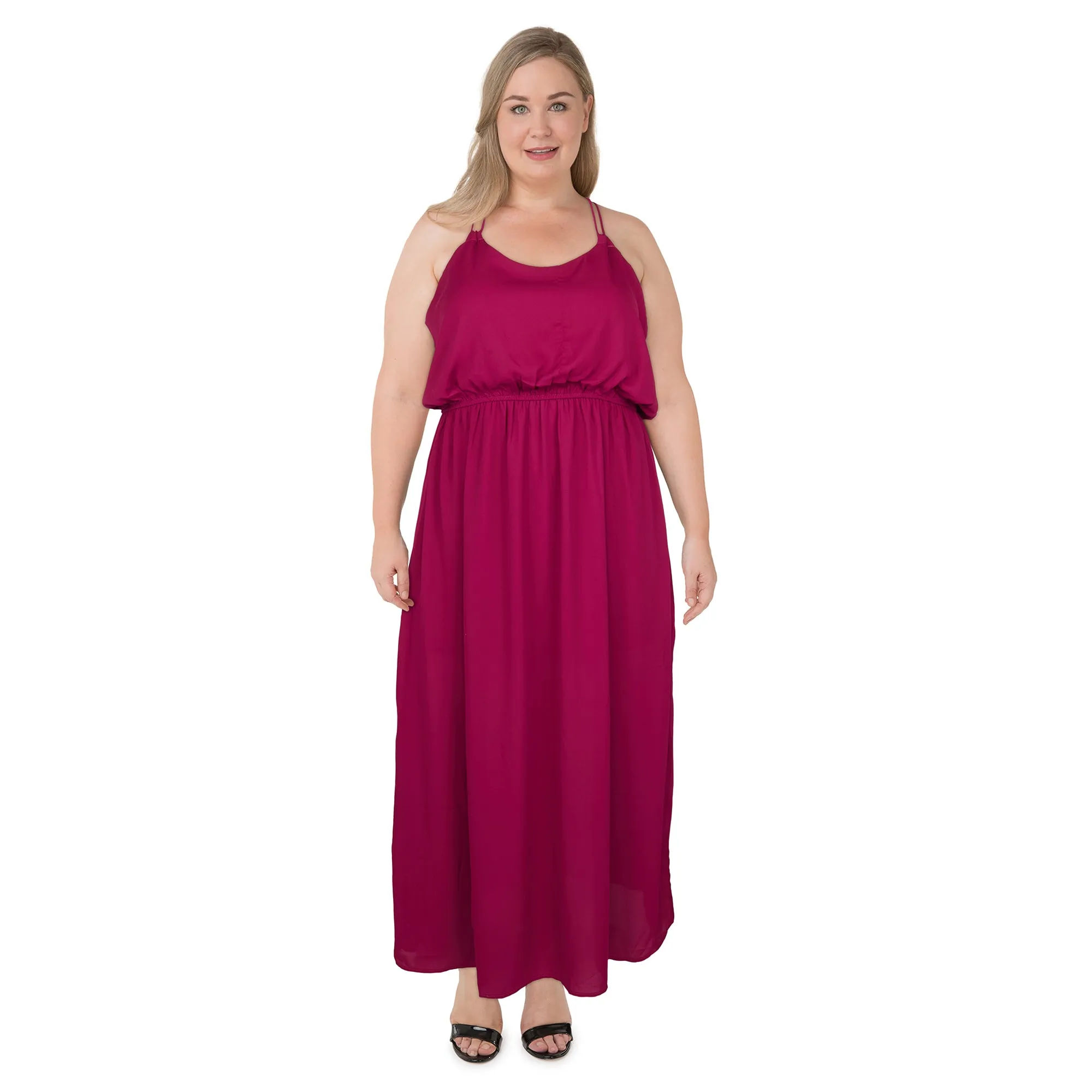 Women's Plus Strappy Maxi Dress sold by Giant Tiger