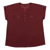lily morgan Women's Plus Cap Sleeve Top sold by Giant Tiger