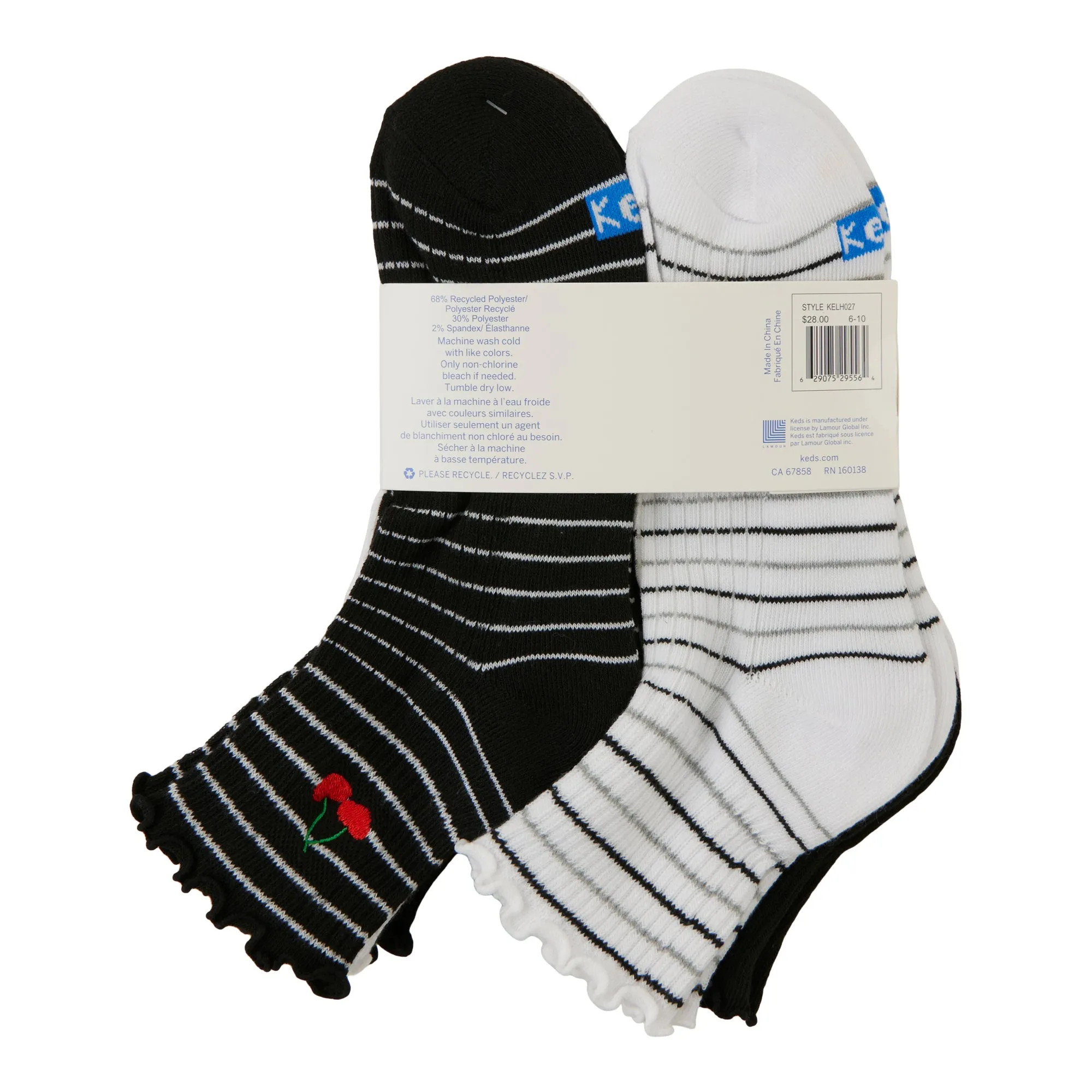 Women's Crew Socks, 6-Pack sold by Giant Tiger product image thumbnail 2