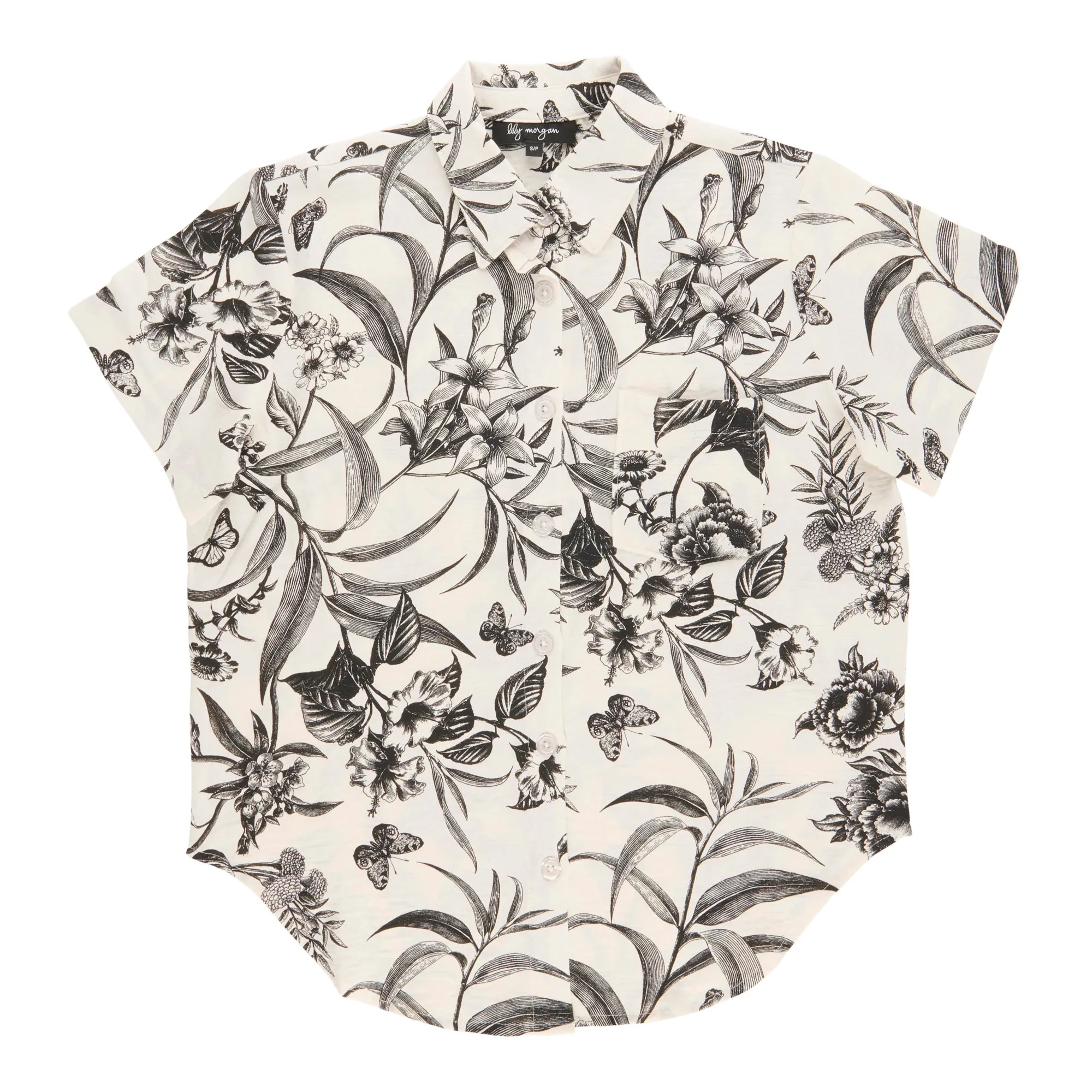 lily morgan Women's Short Sleeve Blouse sold by Giant Tiger product image thumbnail 2