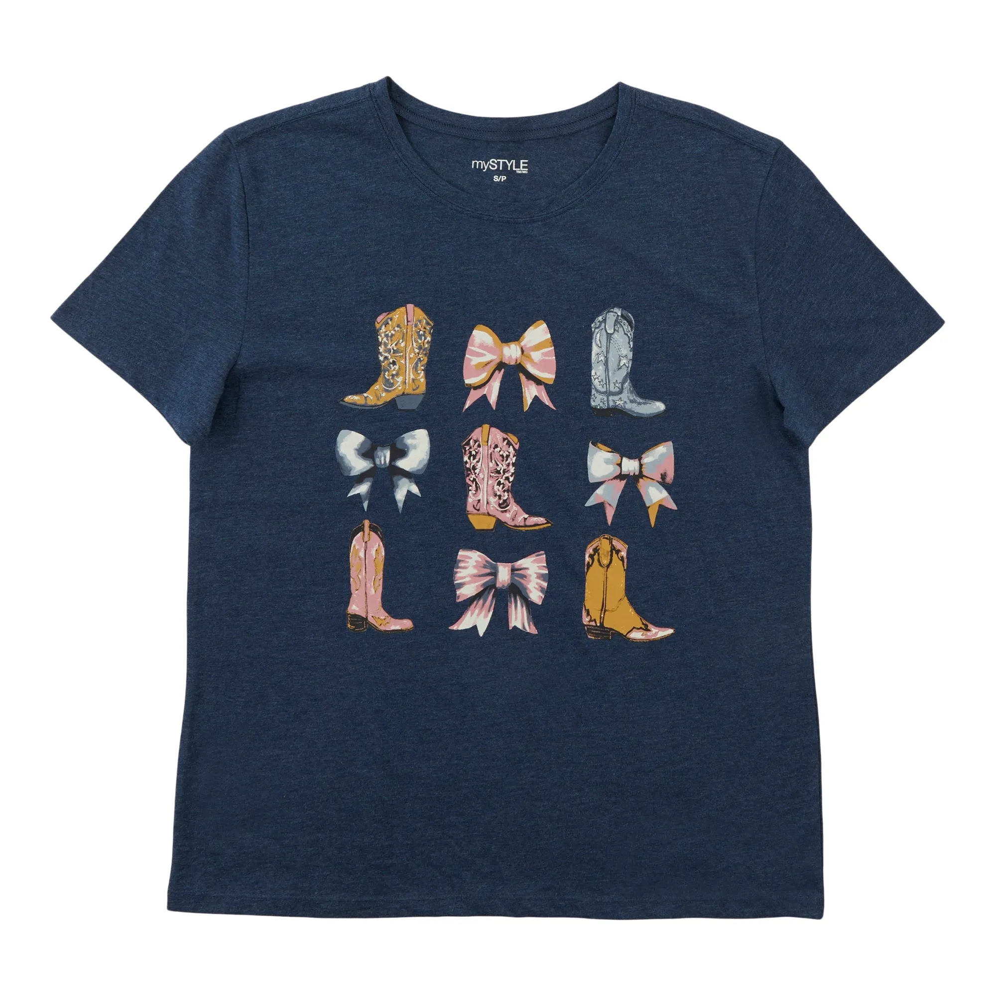 mySTYLE Women's Crew Neck T-Shirt sold by Giant Tiger product image thumbnail 2