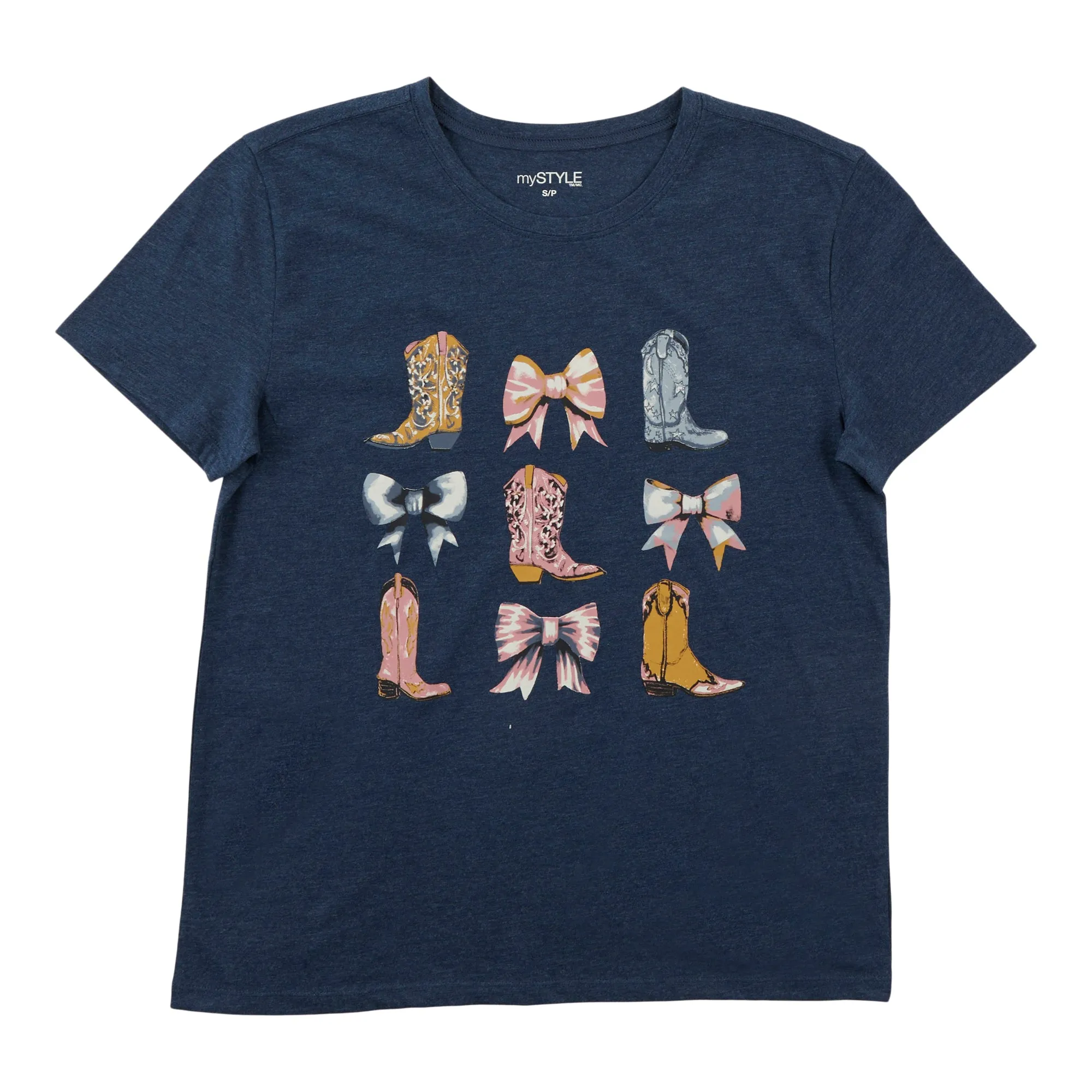 mySTYLE Women's Crew Neck T-Shirt sold by Giant Tiger product image thumbnail 2