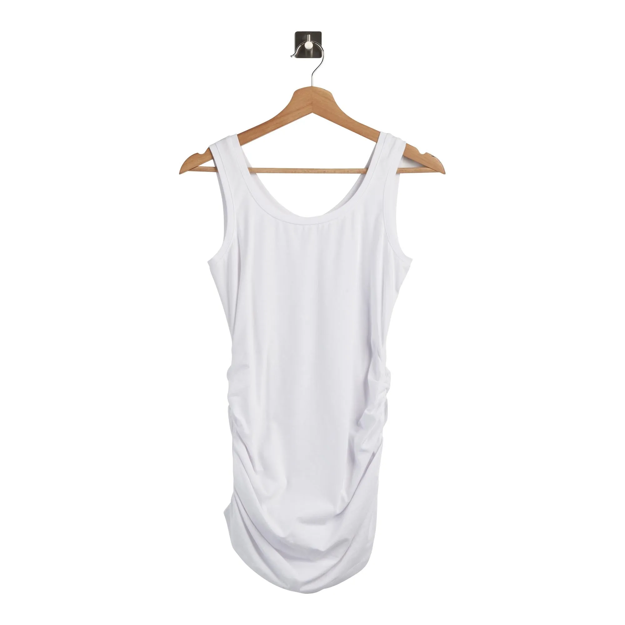 mySTYLE Women's Cotton Side Ruched Tank Top sold by Giant Tiger product image thumbnail 2