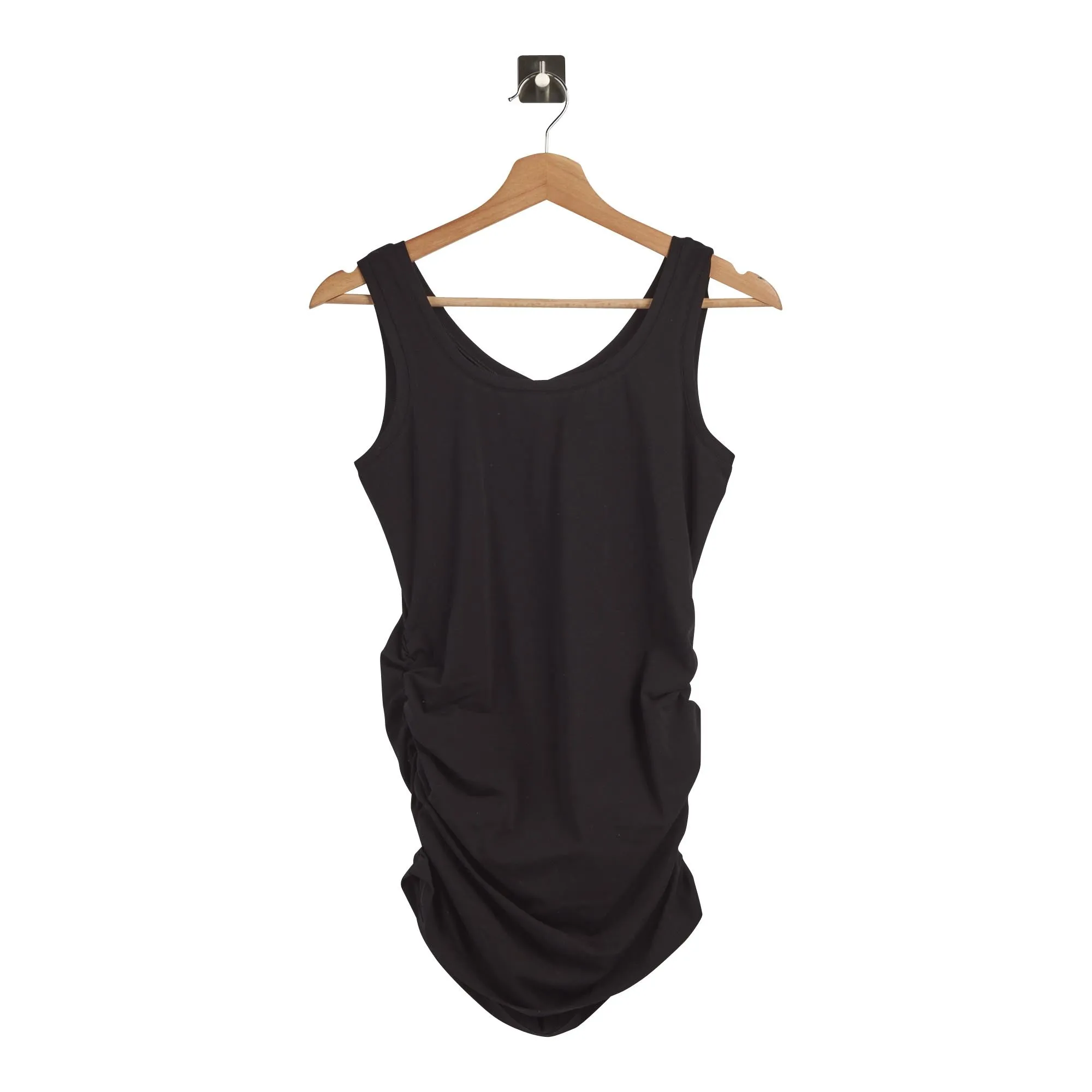 mySTYLE Women's Cotton Side Ruched Tank Top sold by Giant Tiger