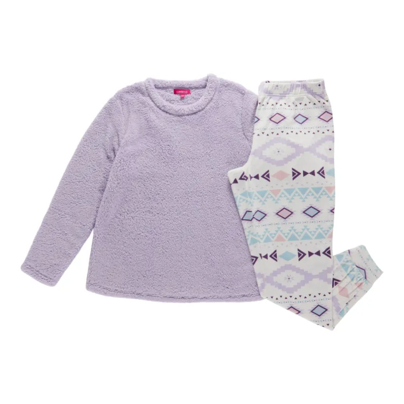 Carisma Women's Ankle Length Velour PJ Set sold by Giant Tiger