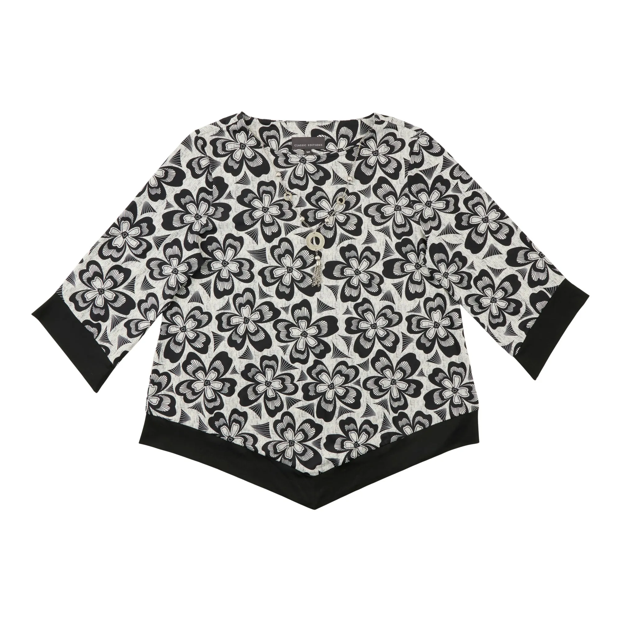 Classic Editions Women's Top with Necklace sold by Giant Tiger product image thumbnail 3