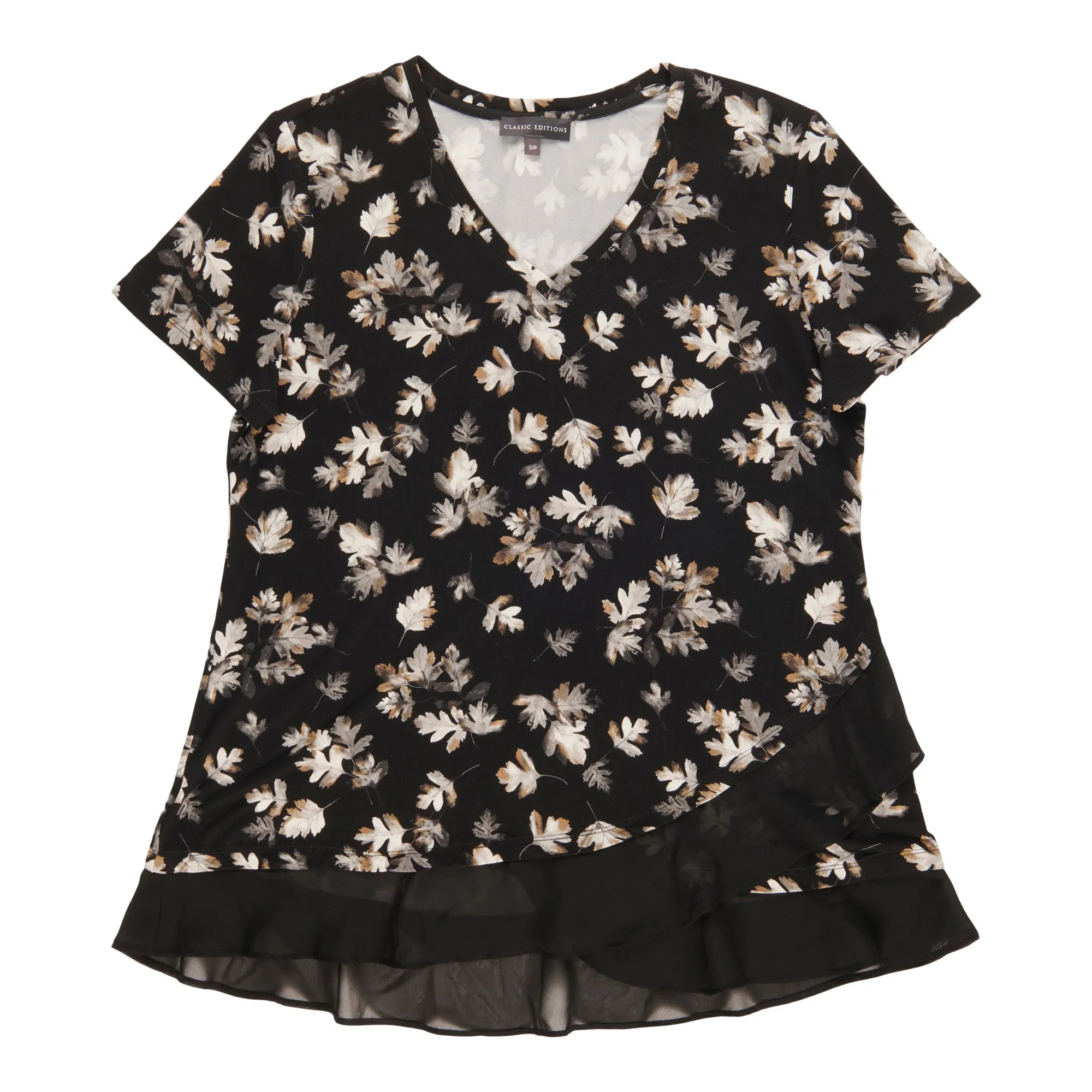 Classic Editions Women's Ruffled Top sold by Giant Tiger product image thumbnail 3