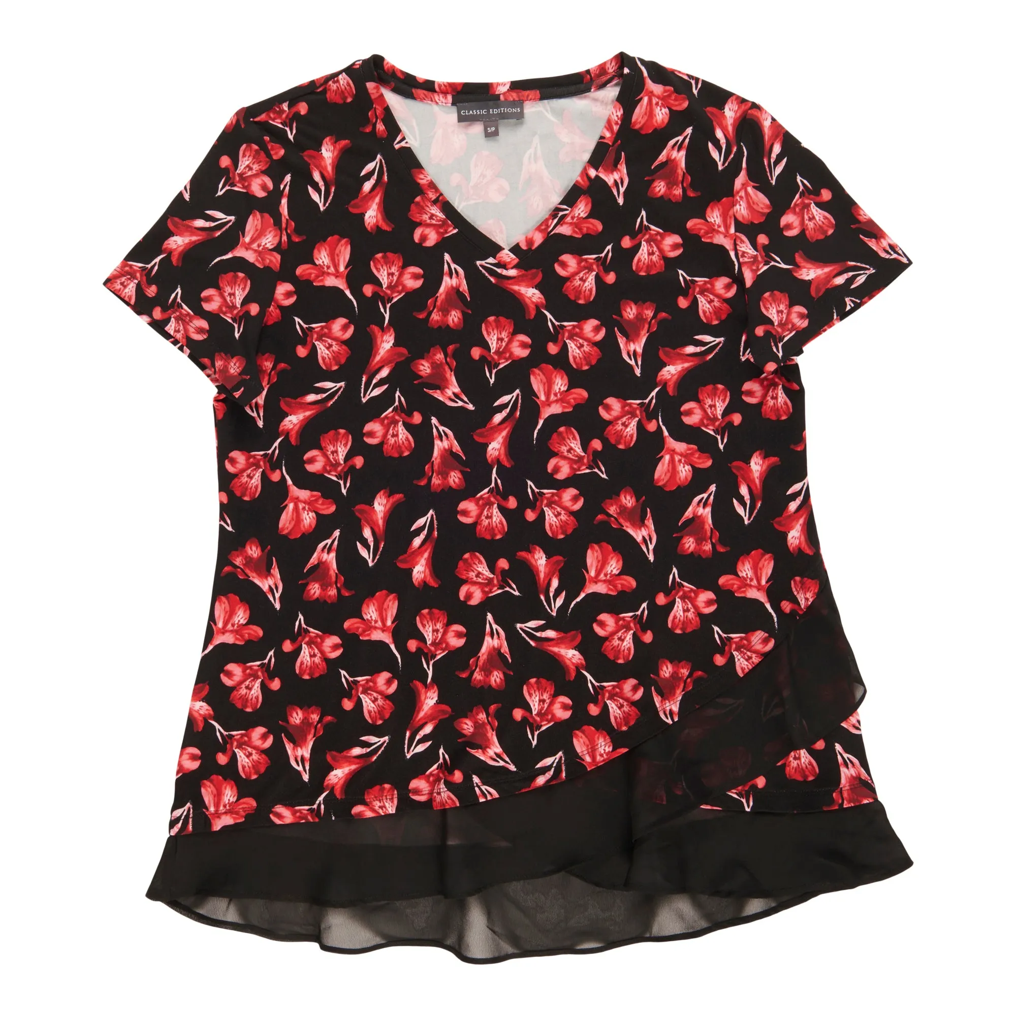 Classic Editions Women's Ruffled Top sold by Giant Tiger product image thumbnail 2