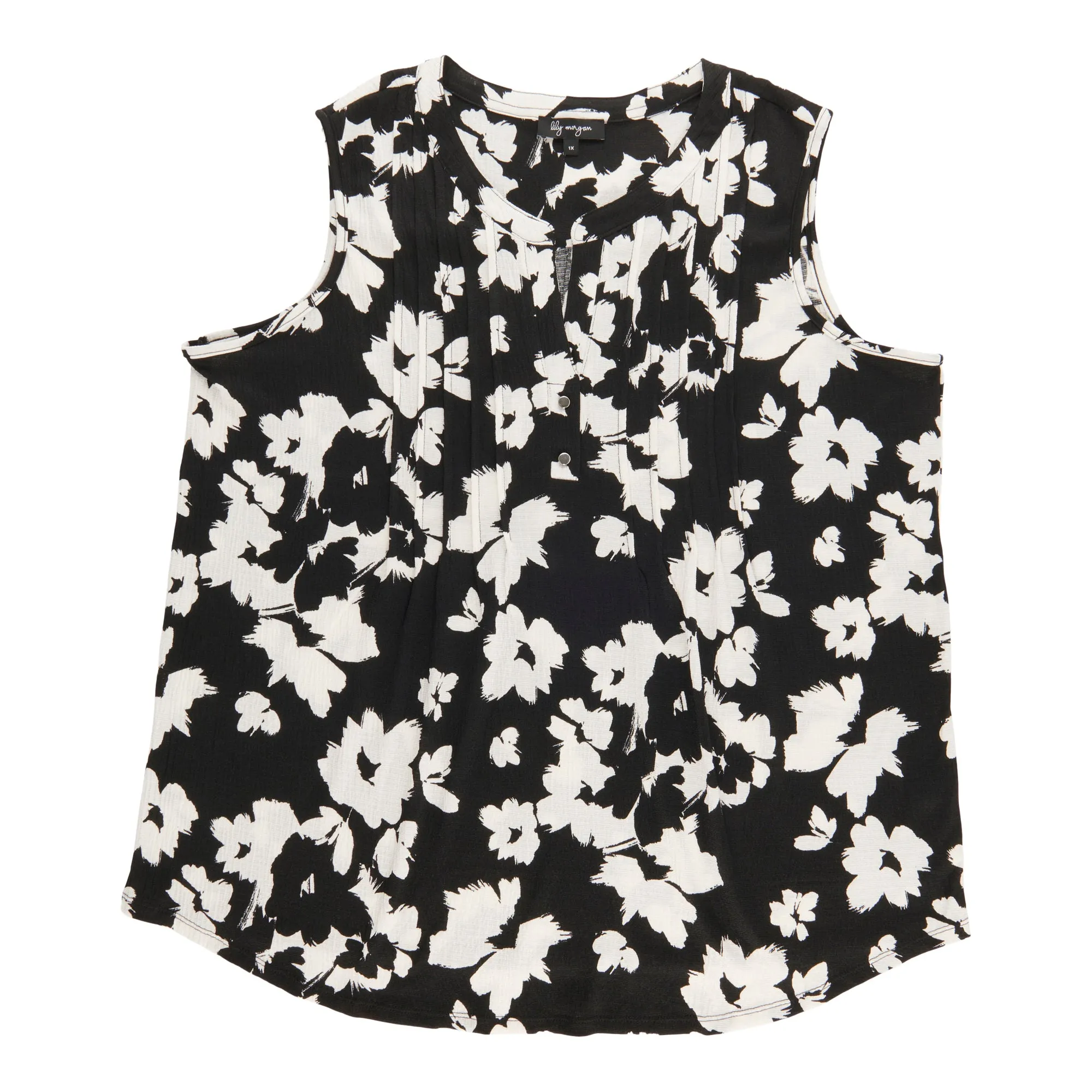 lily morgan Women's Plus Pintuck Camisole sold by Giant Tiger