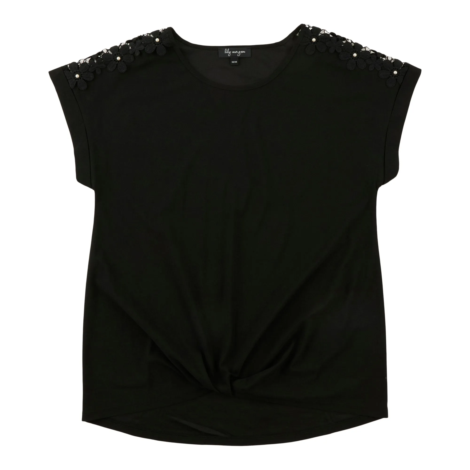 lily morgan Women's Knot Detail Top sold by Giant Tiger