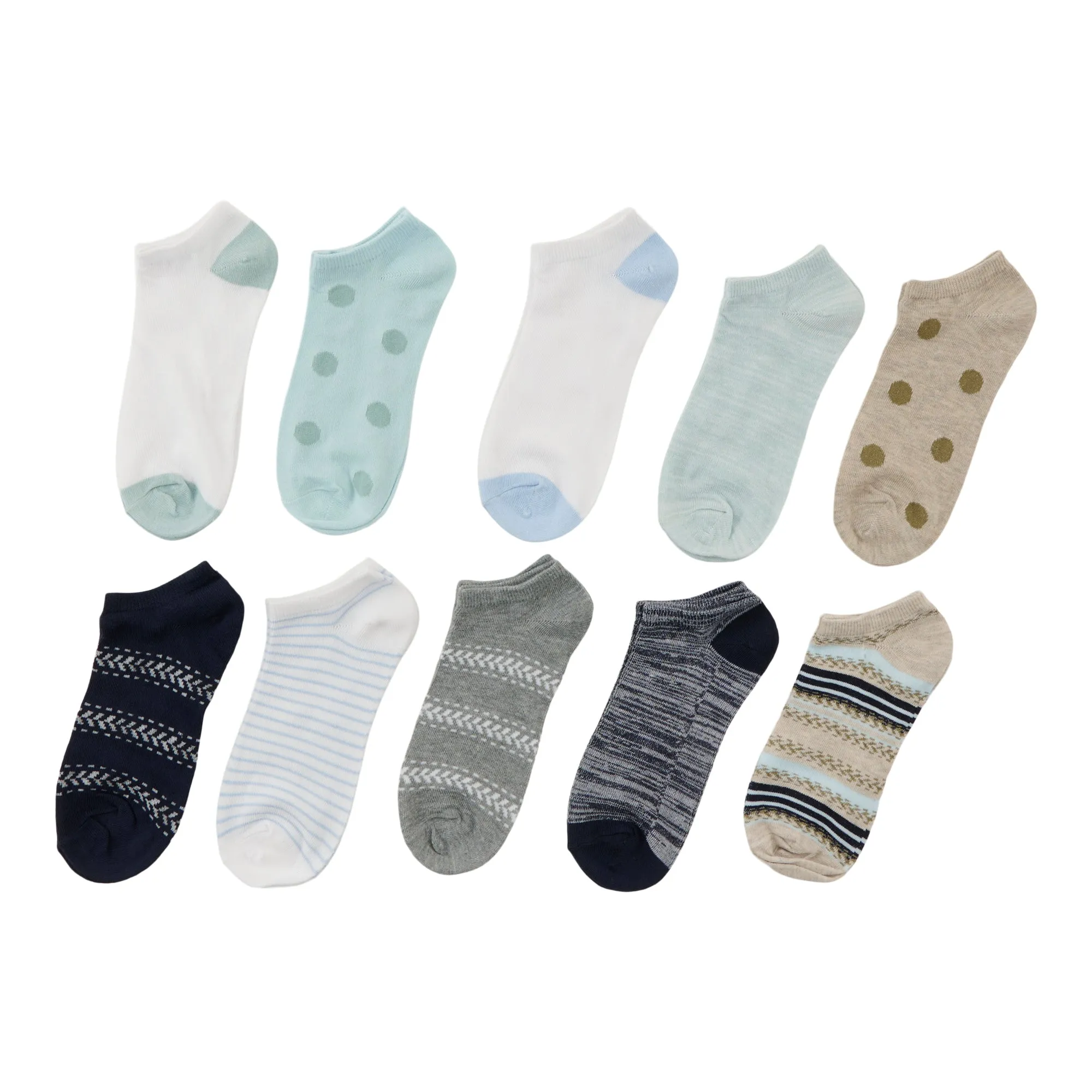 Elle Women's Ankle Socks, 10-Pack sold by Giant Tiger product image thumbnail 3