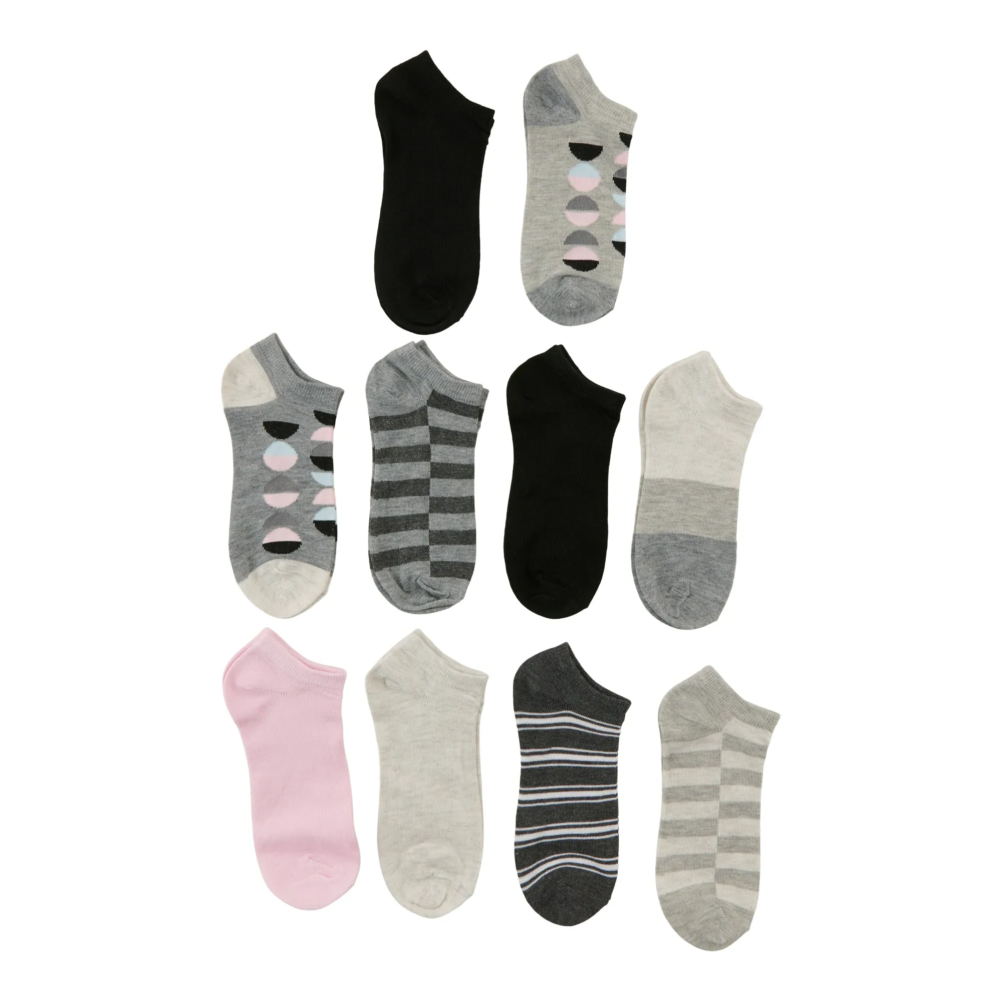 Elle Women's Ankle Socks, 10-Pack sold by Giant Tiger product image thumbnail 4