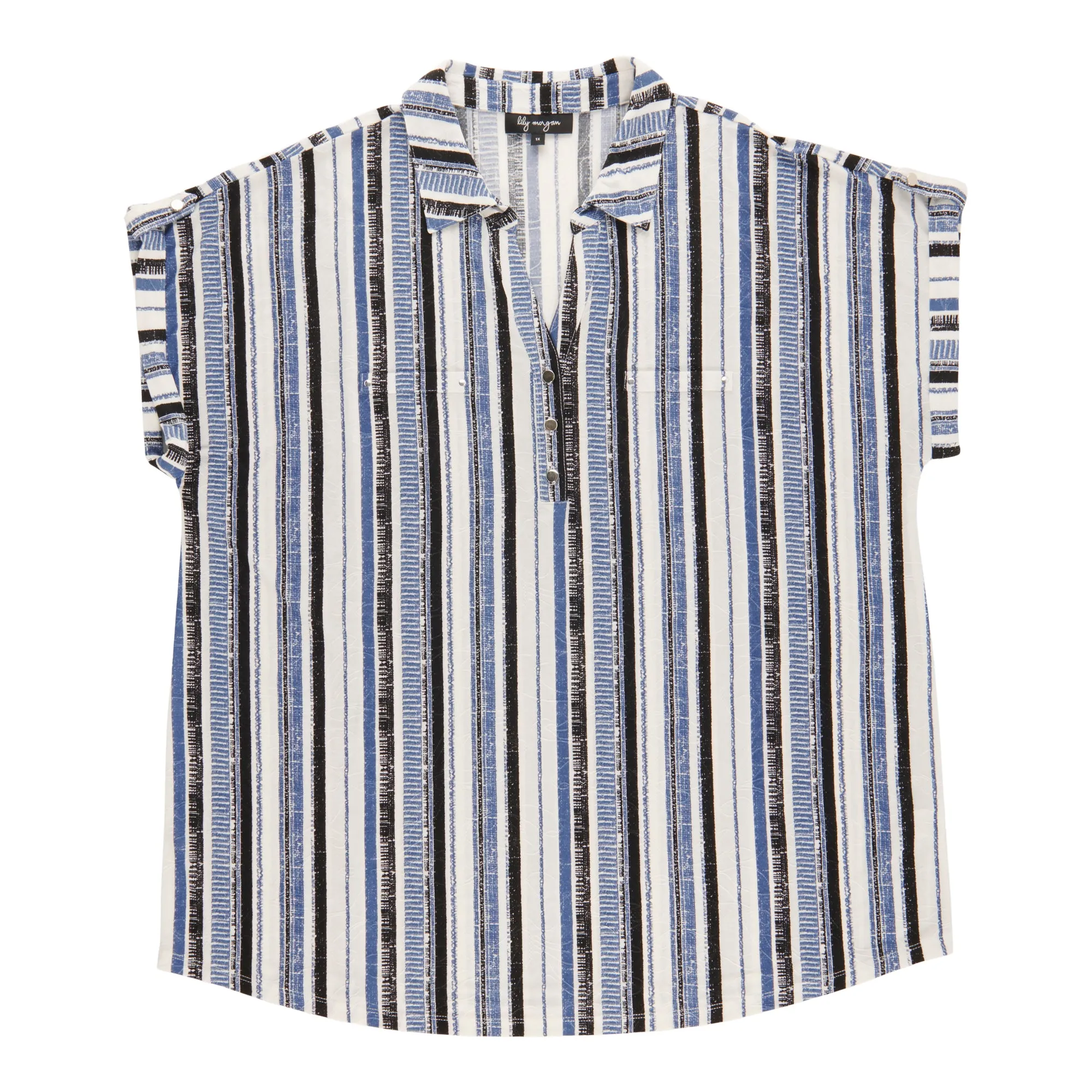 lily morgan Women's Plus Collared Top sold by Giant Tiger product image thumbnail 2
